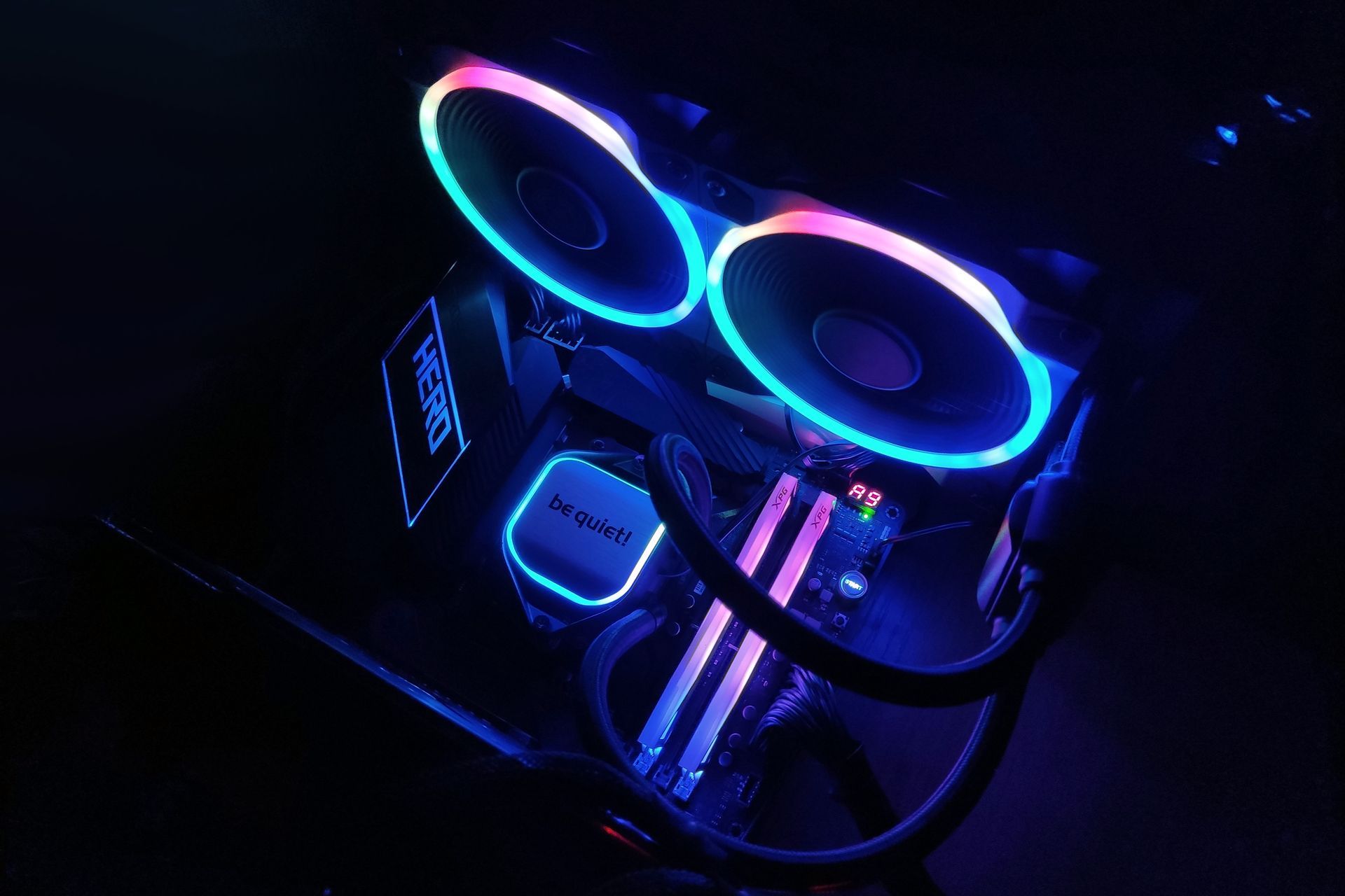 be quiet! Pure Loop 2 FX 280 - podświetlenie RGB LED