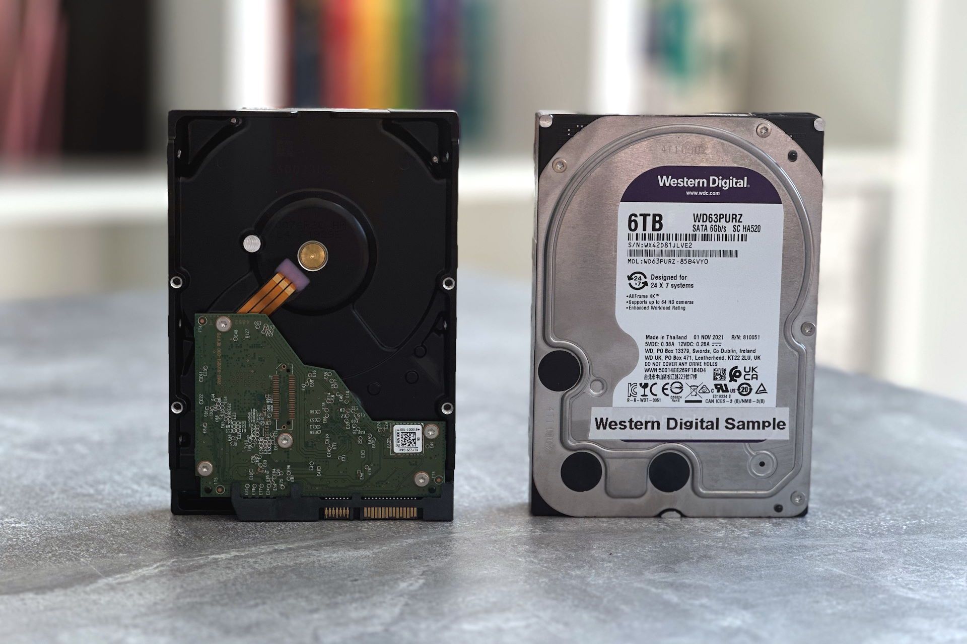 WD Purple WD63PURZ - na stojąco