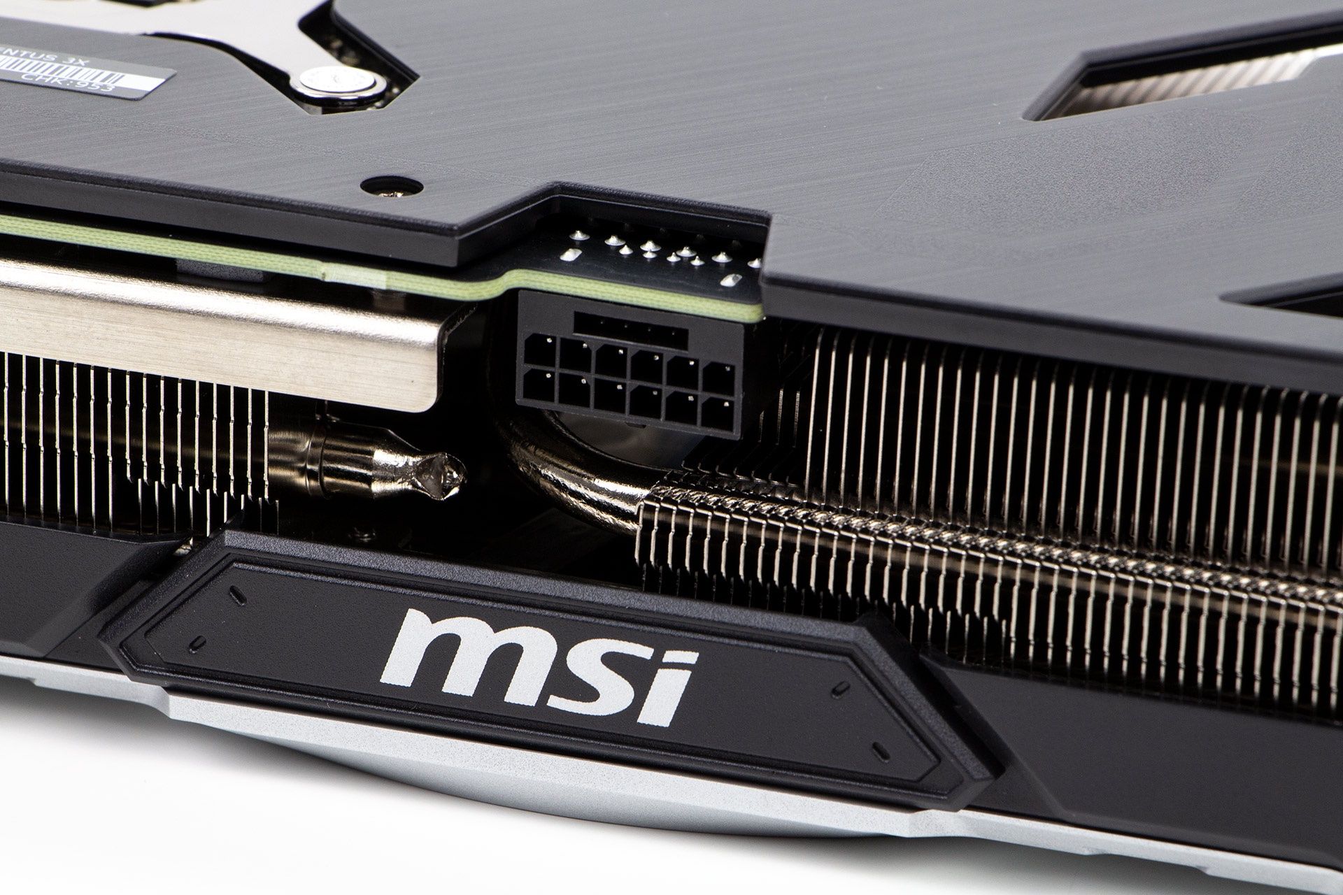 MSI GeForce RTX 4070 Ti Super Ventus 3X - złącze zasilania