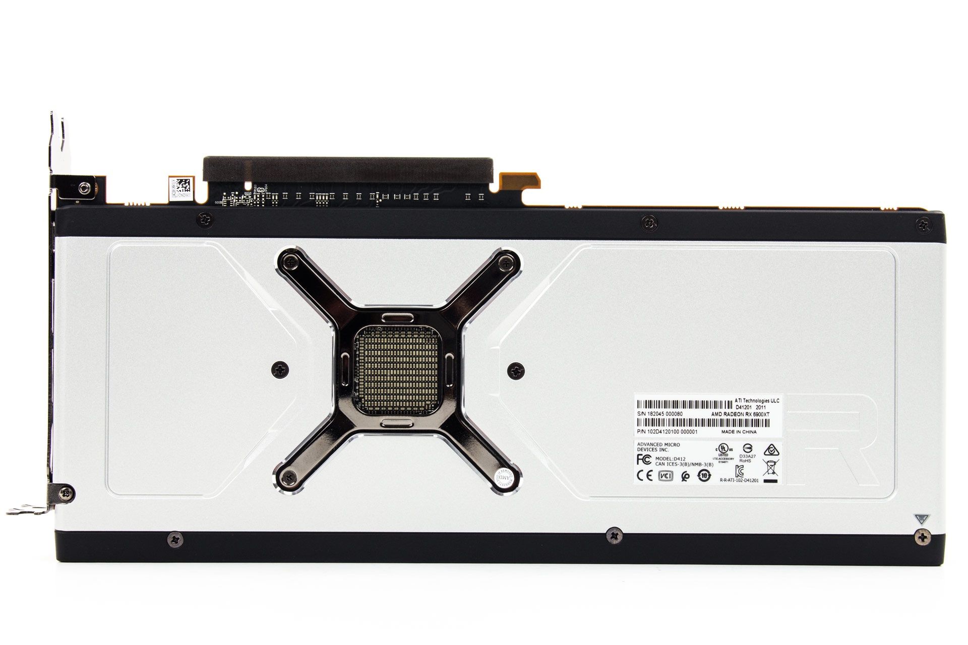 AMD Radeon RX 6900 XT - backplate