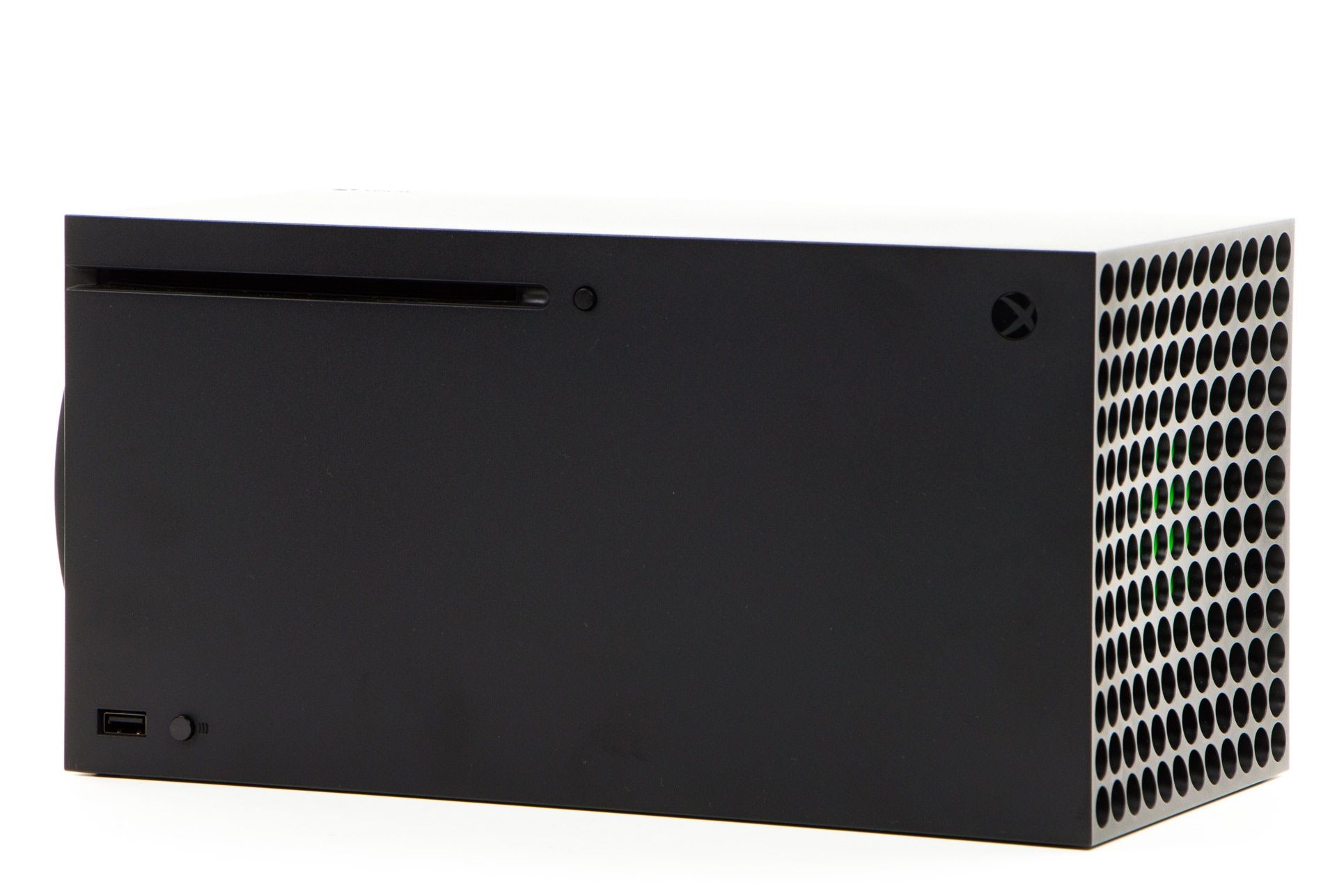 Xbox Series X - w układzie poziomym