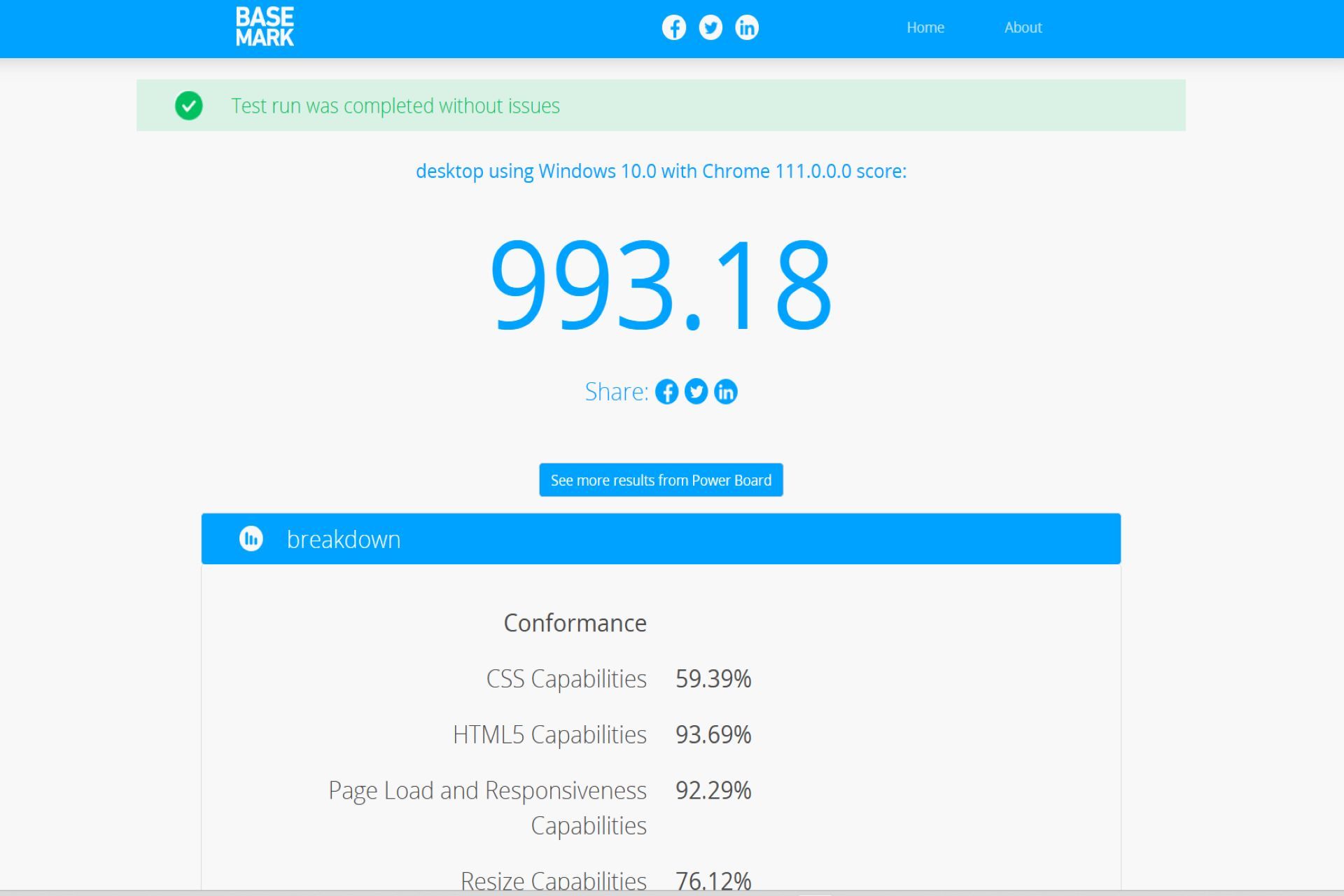 Basemark Web 3.0