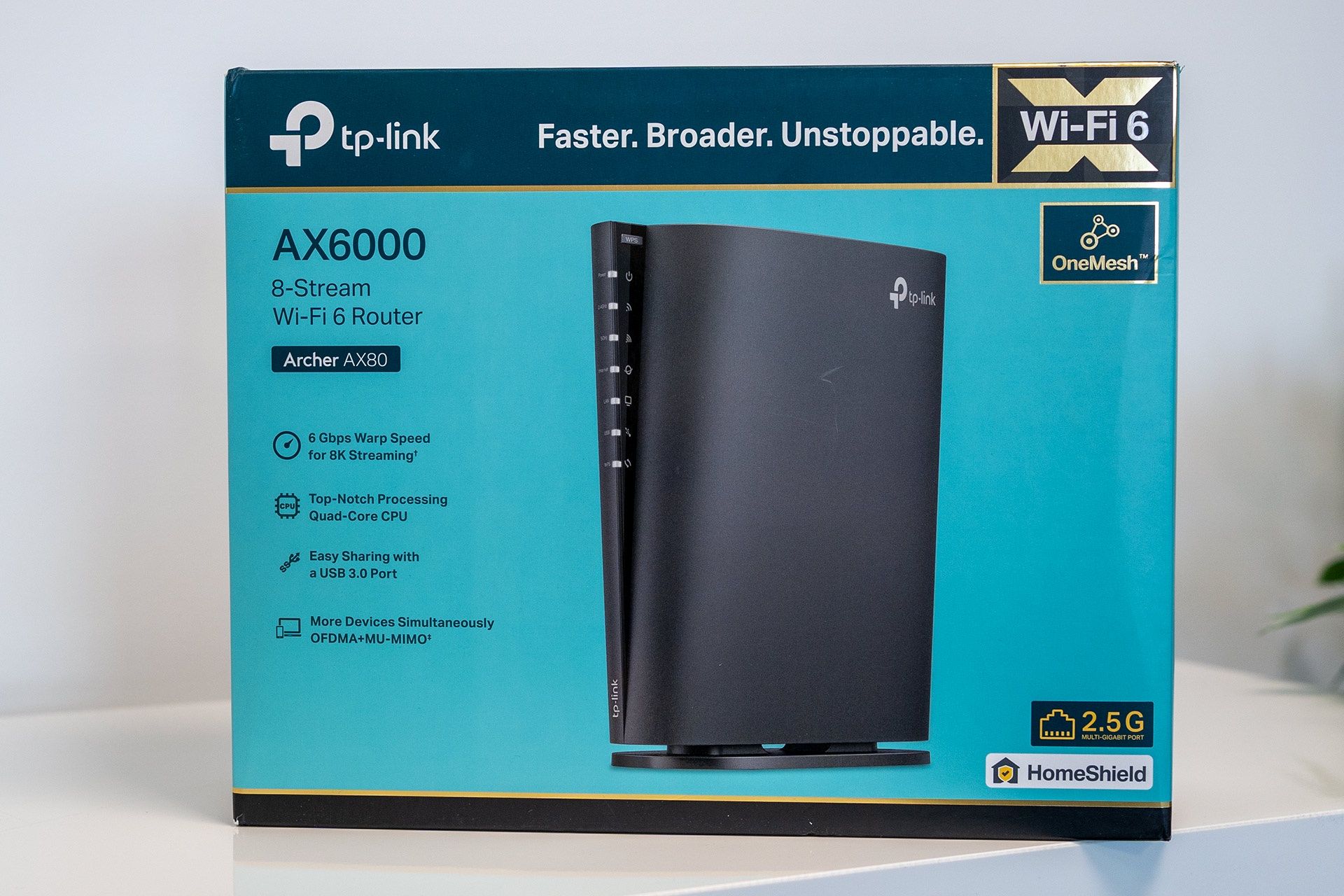 TP-Link Archer AX 80 - pudełko