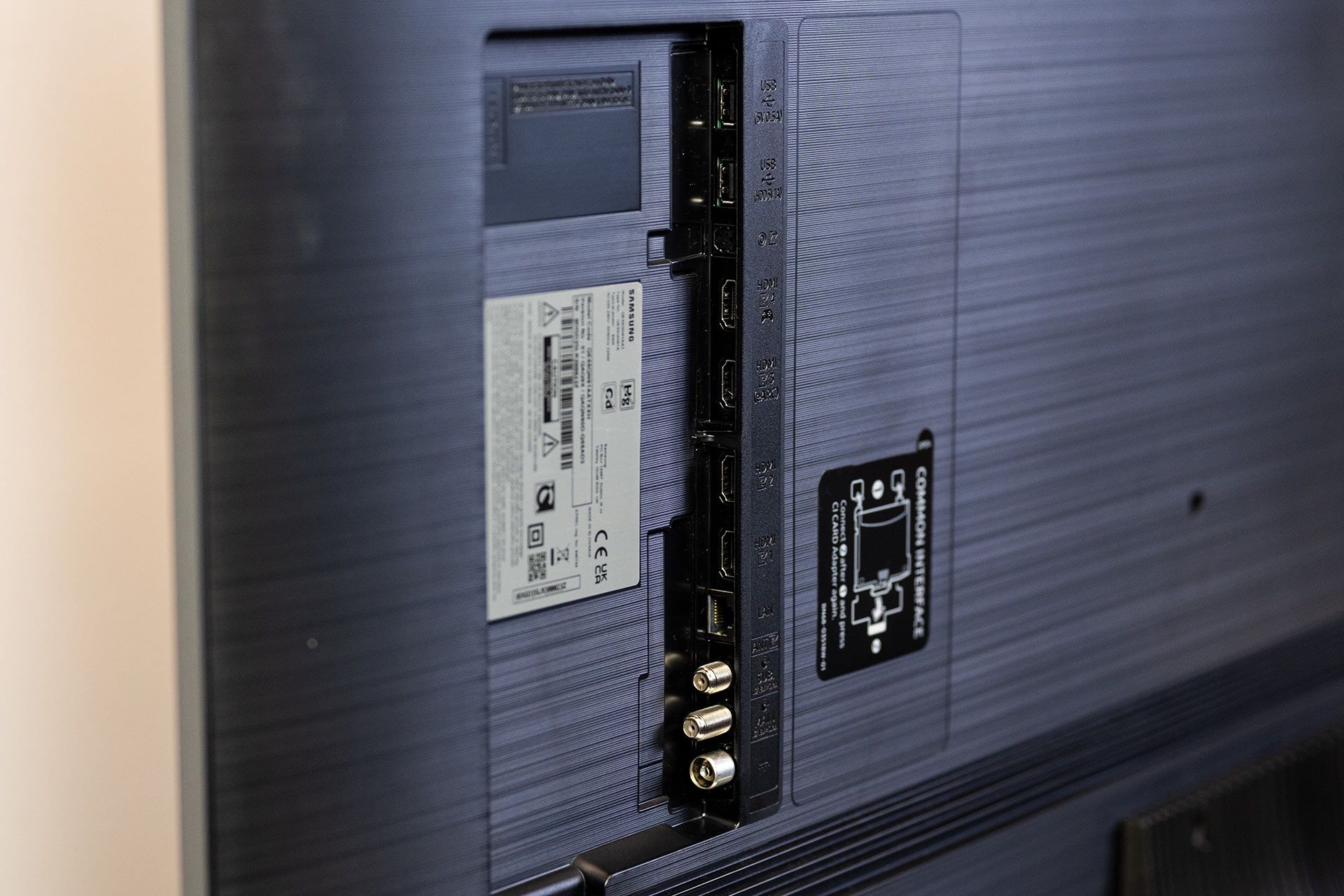 Samsung Neo QLED 55 QN91A - porty i złącza