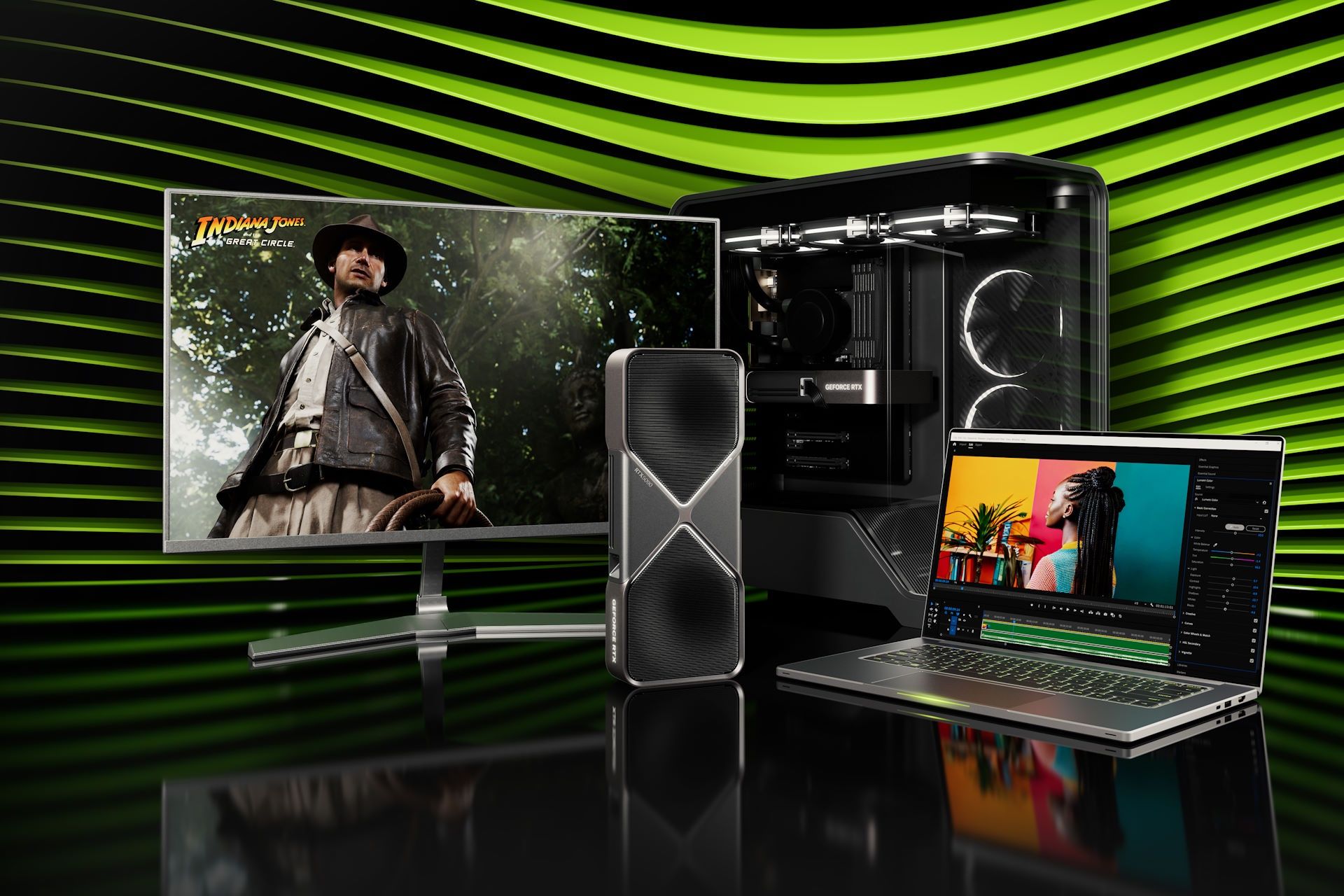 NVIDIA CES 2025 - nowa generacja RTX