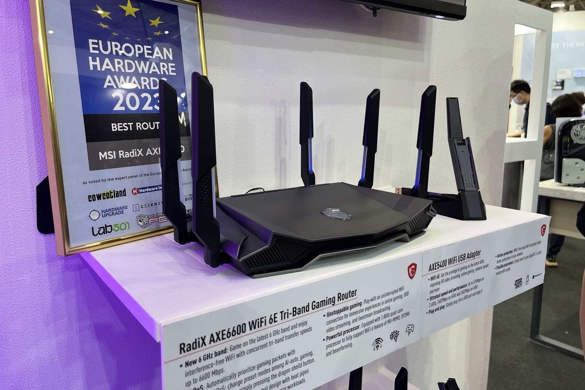 MSI na Computex 2023 - MSI RadiX AXE6600