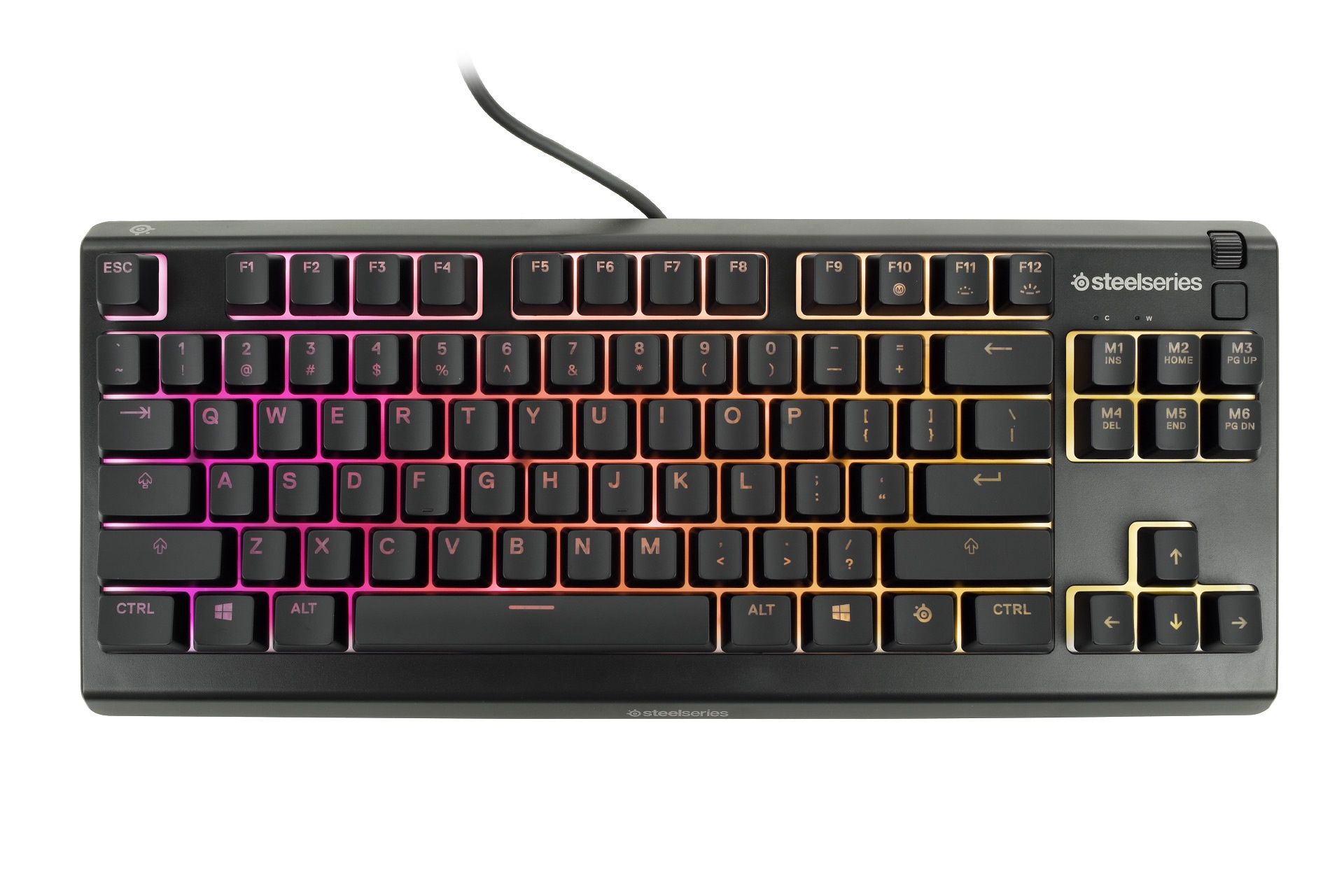 Steelseries Apex 3 TKL - podświetlona klawiatura
