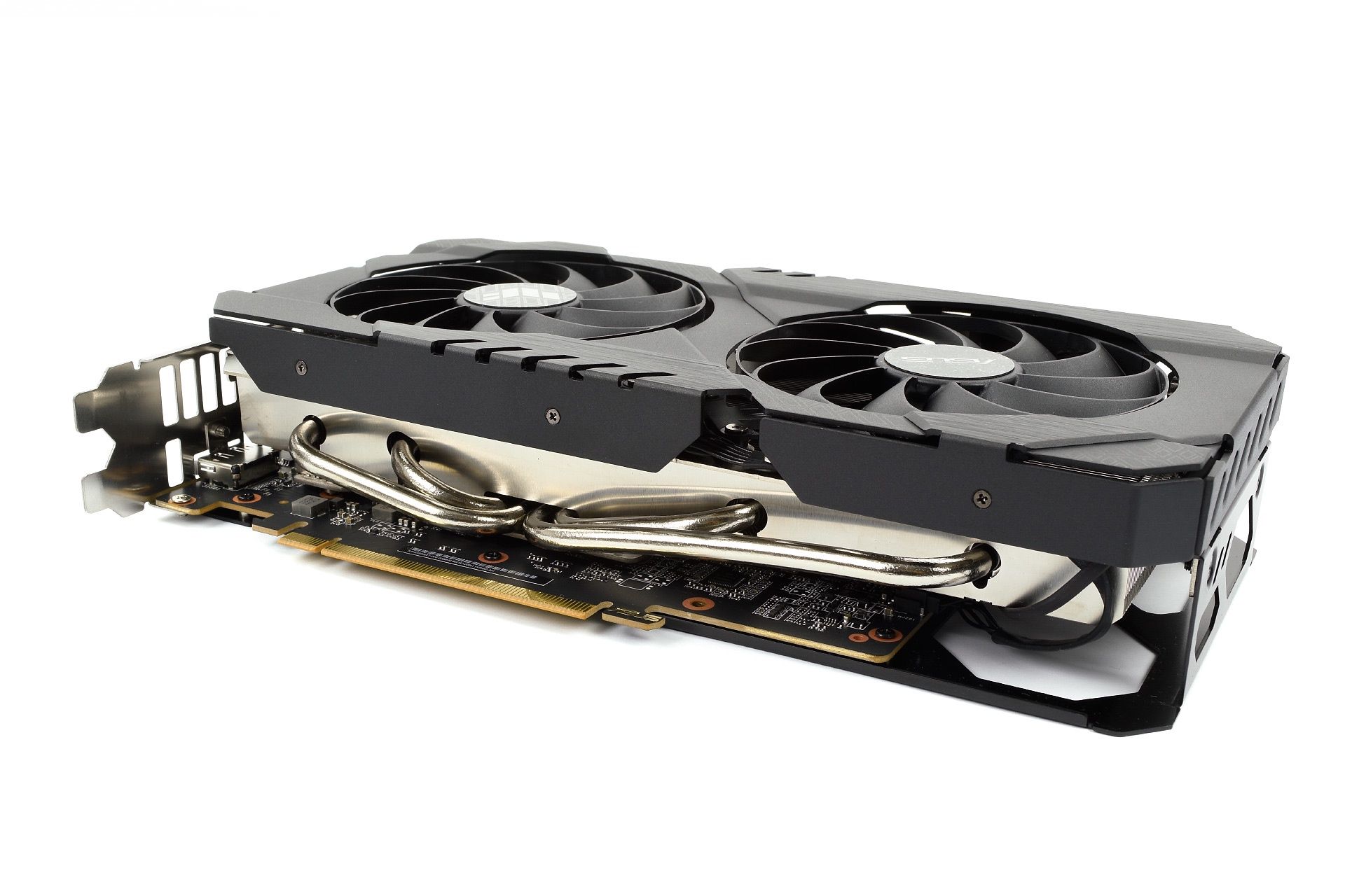 ASUS  Radeon RX 6500 XT Tuf Gaming OC 4GB - od spodu