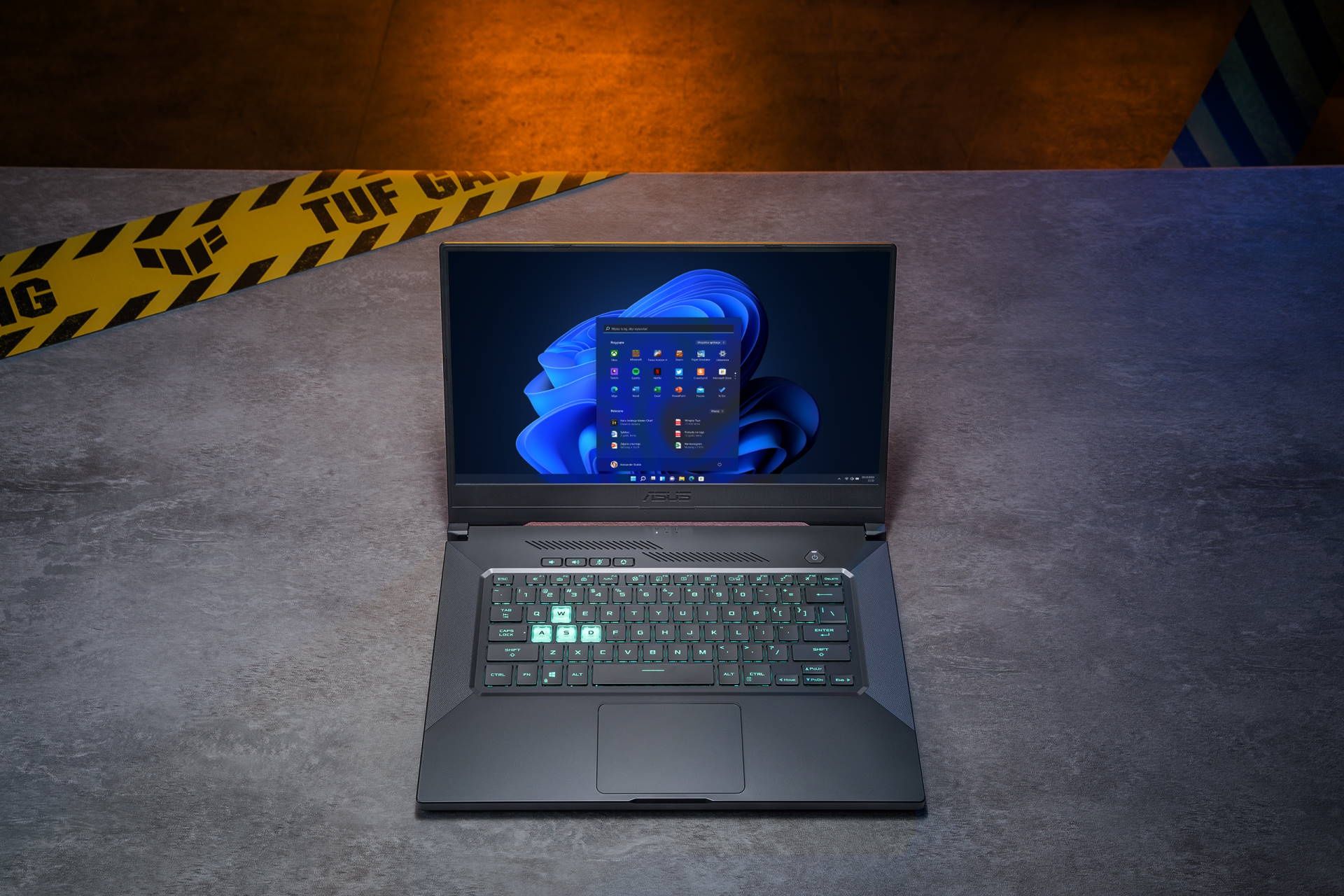 ASUS TUF Dash F15 - szary