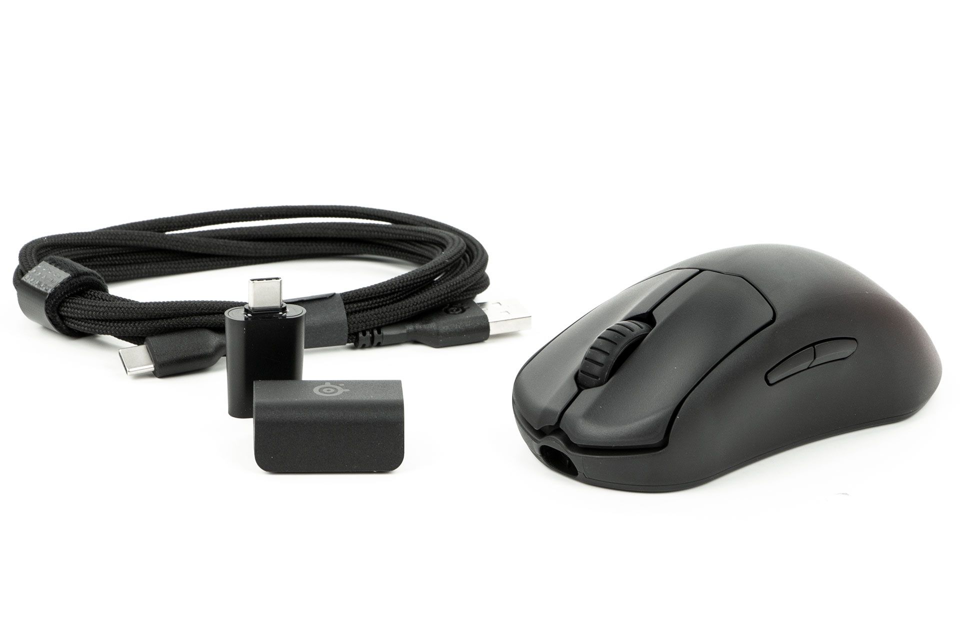 SteelSeries Prime Wireless - w zestawie z kablem, adapterem i odbiornikiem USB-C