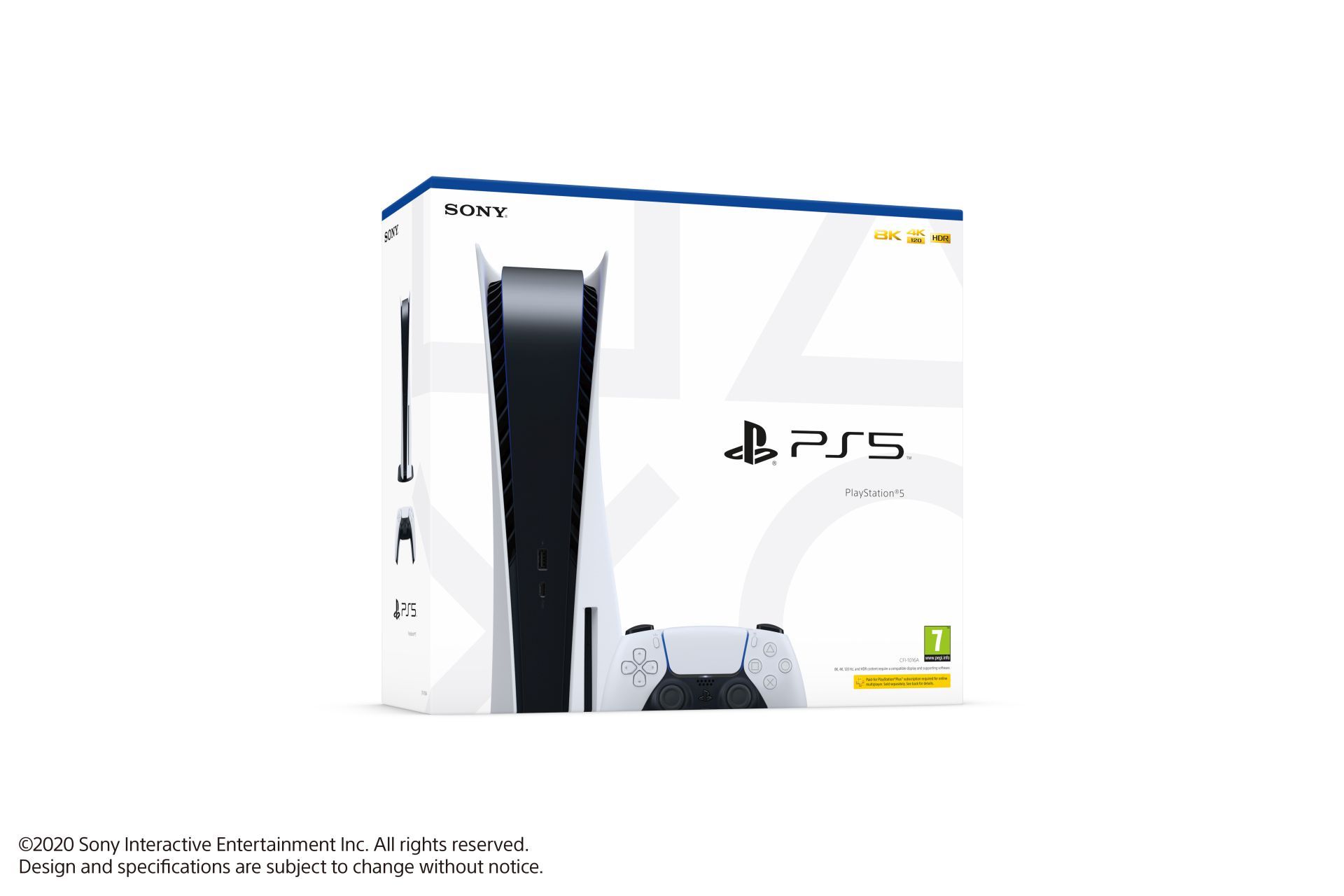 PS5 - pudełko droższej PlayStation 5