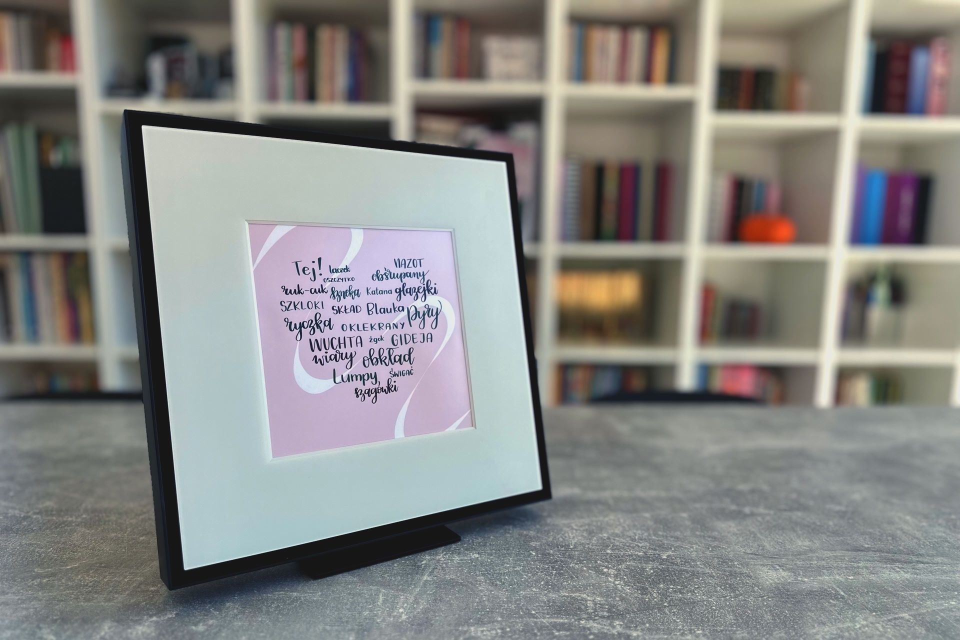 Samsung Music Frame - z profilu