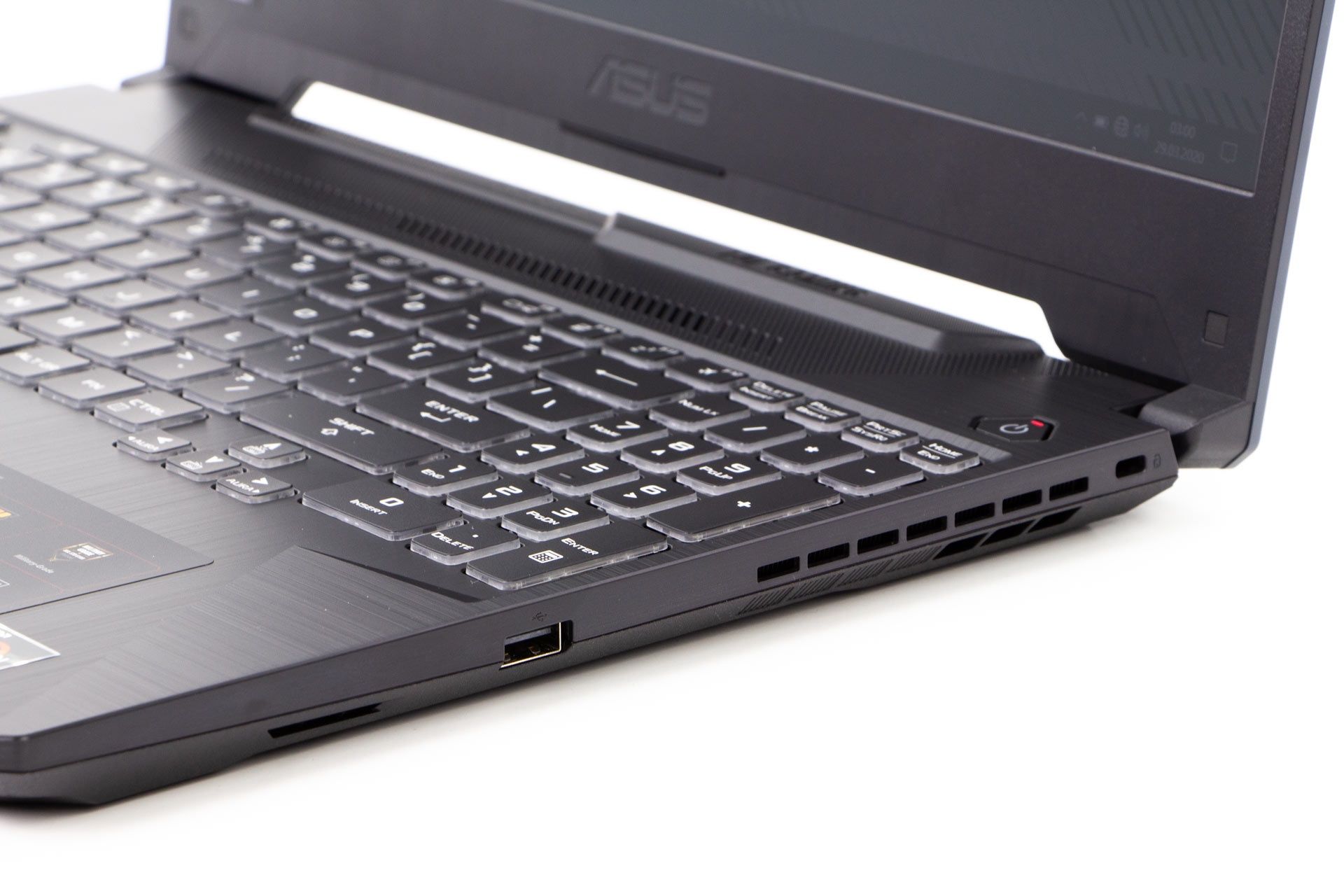 ASUS TUF Gaming A15 - porty po prawej