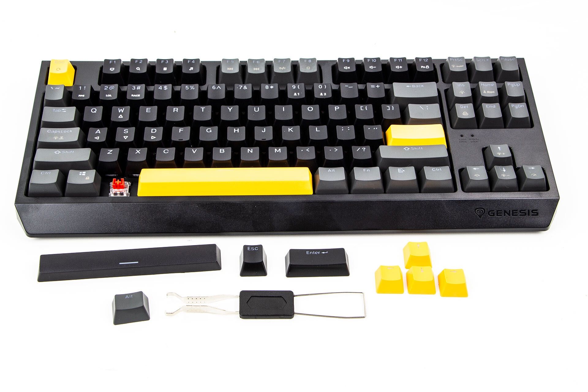 Genesis Thor 230 TKL - zawartość zestawu Anchor Grey