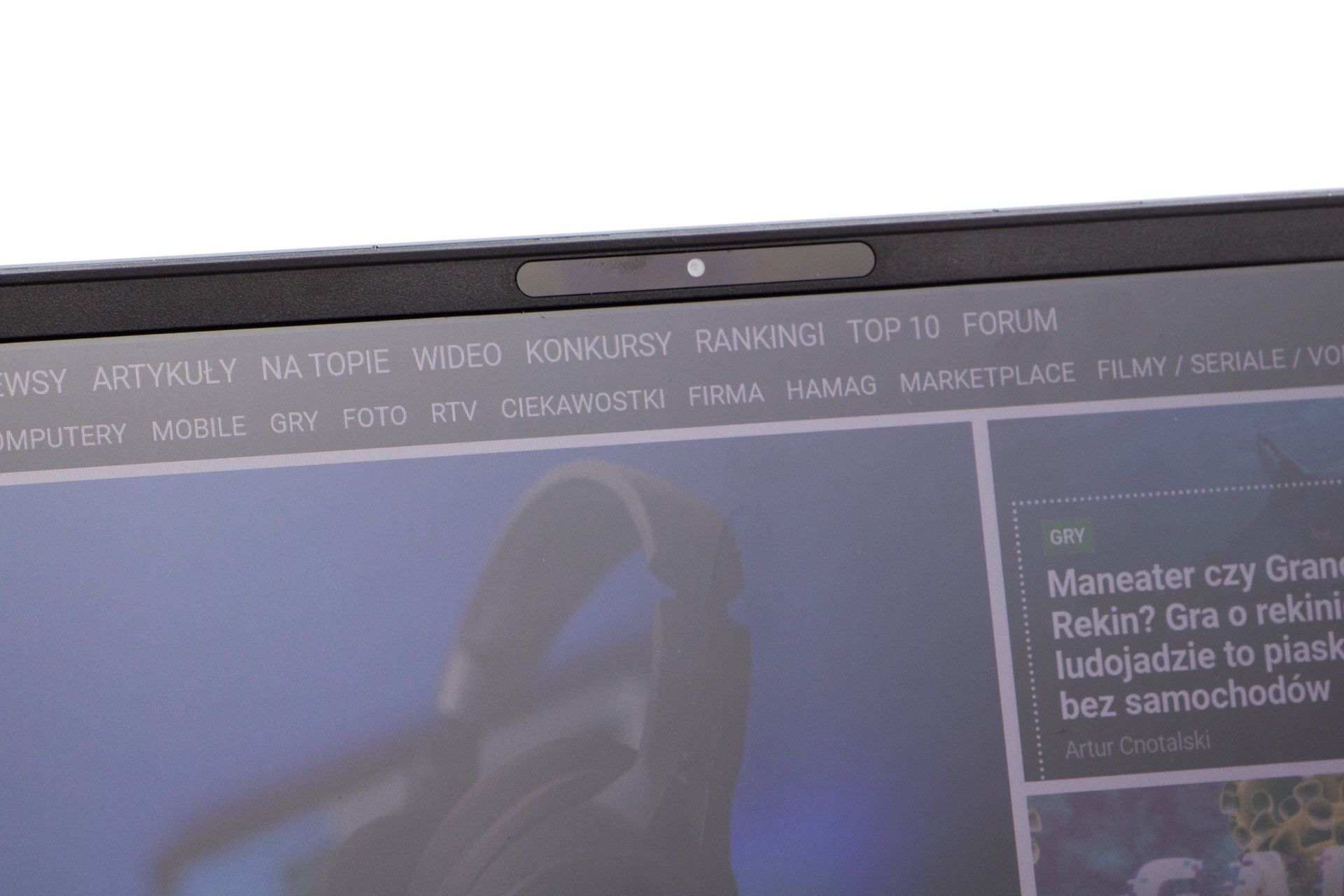 Asus ZenBook Duo 14 ramka ekranu