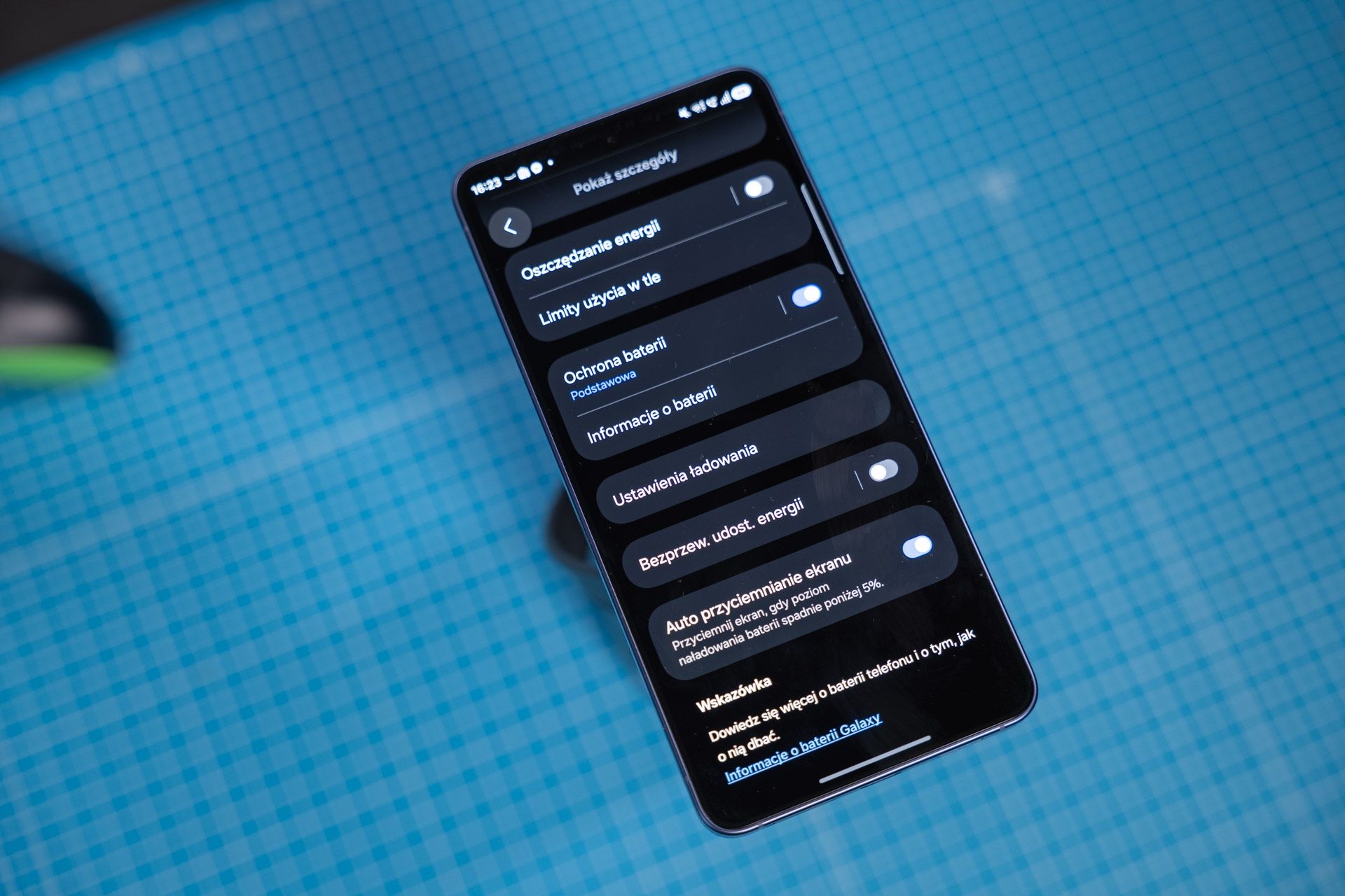 Samsung Galaxy S26 - narzędzia ochrony baterii