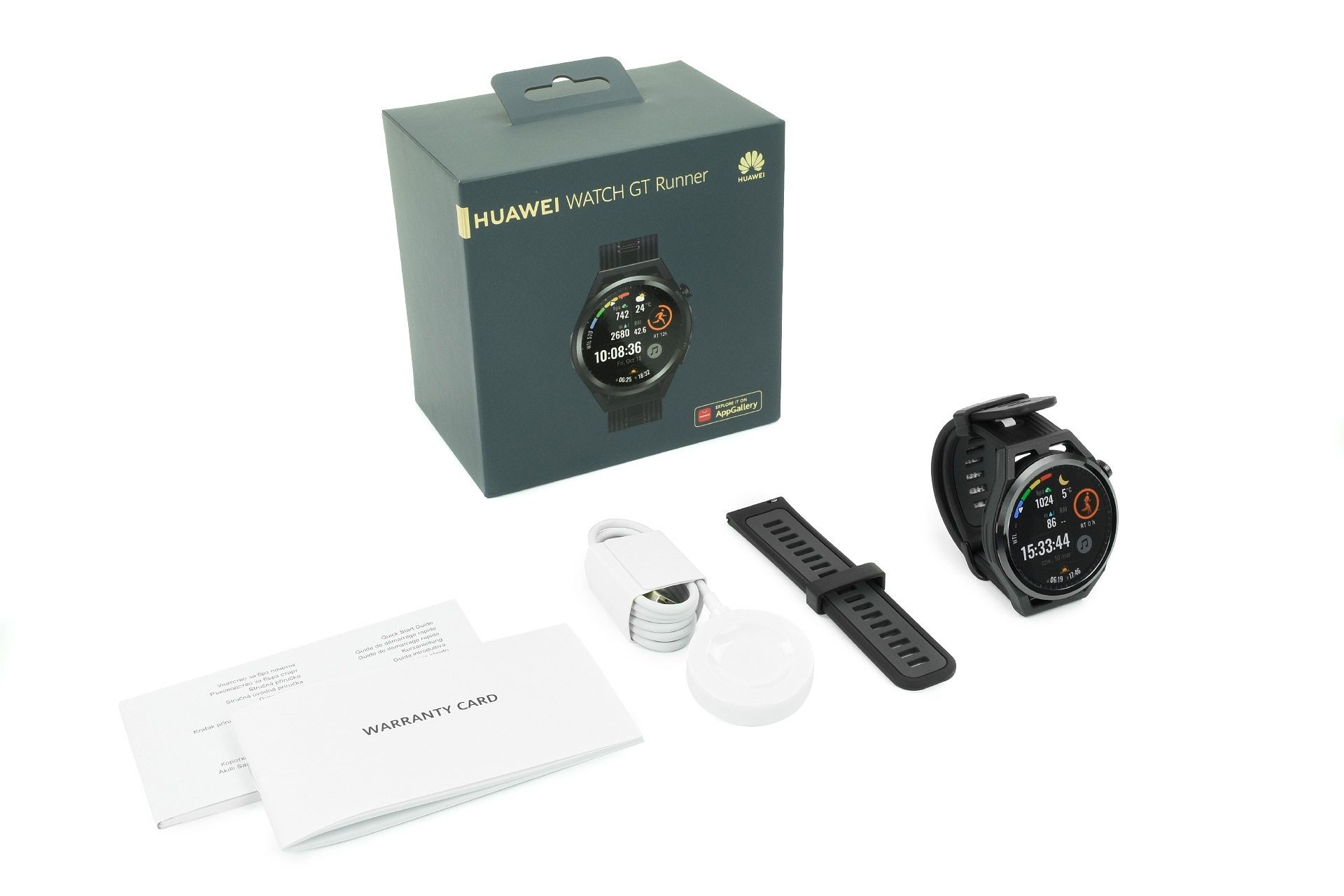 Huawei Watch GT Runner zawartość opakowania