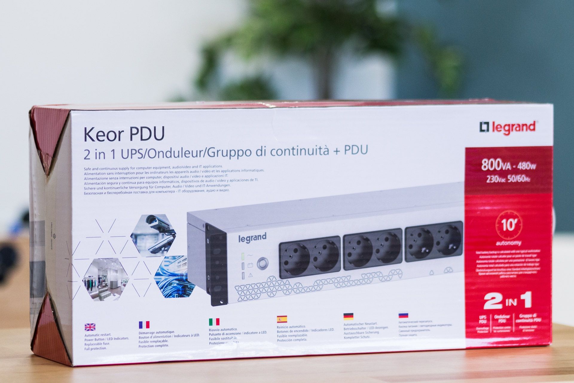 Legrand Keor PDU 800VA - opakowanie