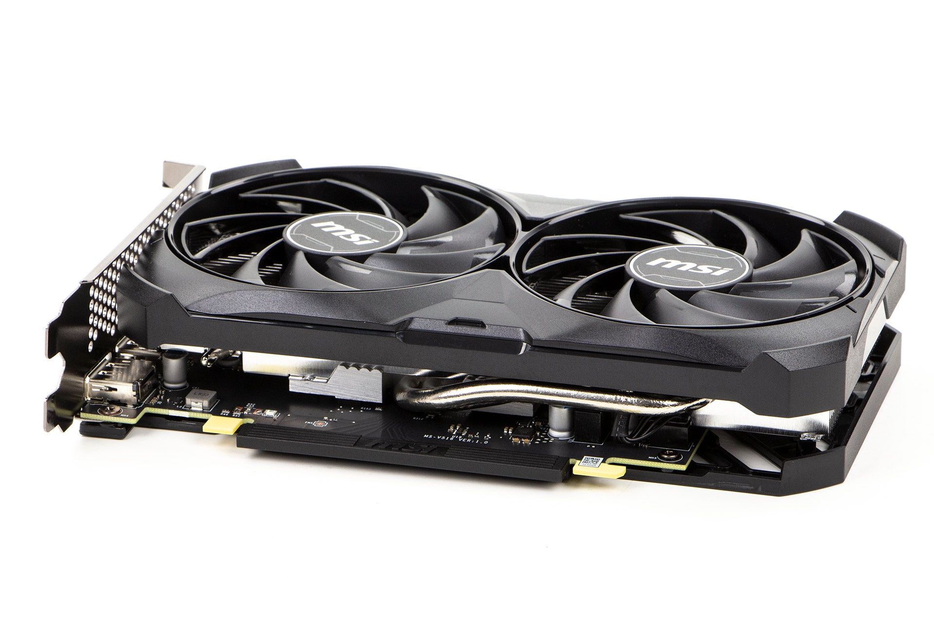 MSI GeForce RTX 4060 Ventus 2X - układ chłodzenia