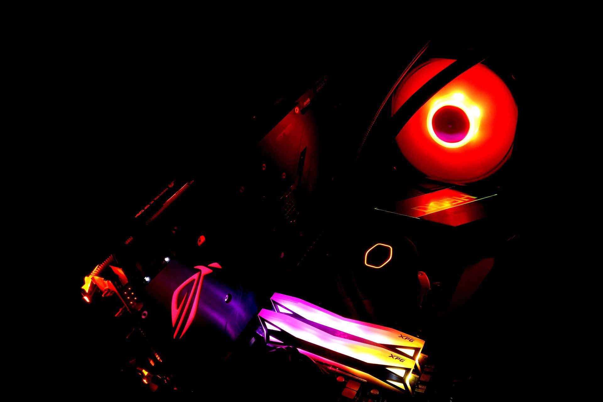 Cooler Master MasterLiquid ML120L V2 RGB - podświetlenie RGB LED