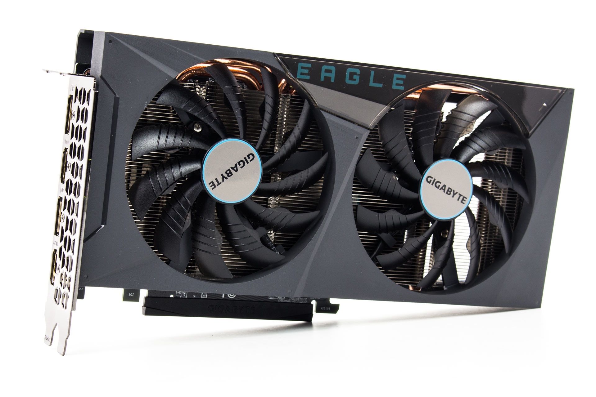 Gigabyte RTX 3060 Ti Eagle OC - system chłodzenia