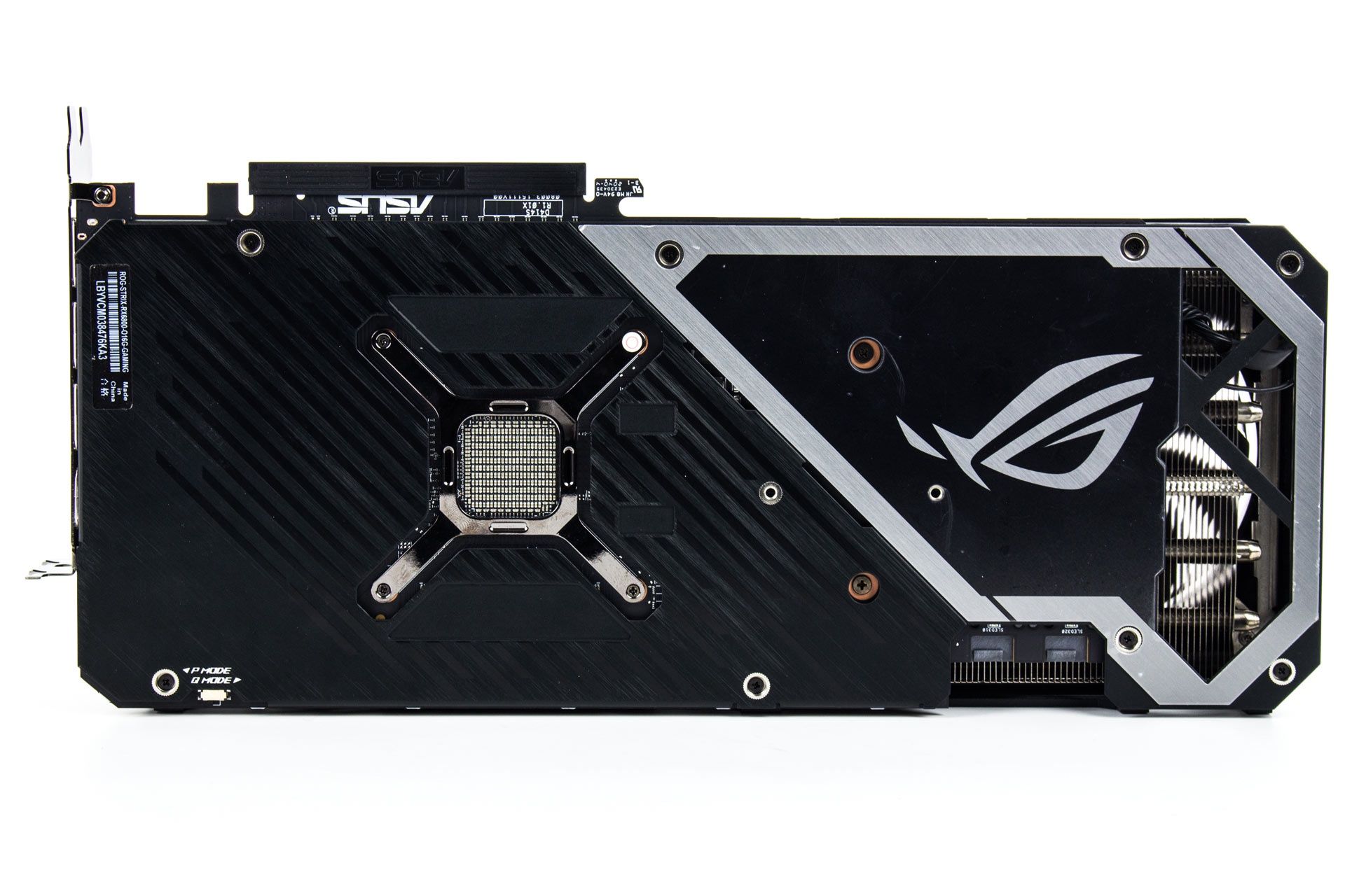 ASUS ROG STRIX RX 6800 OC - backplate