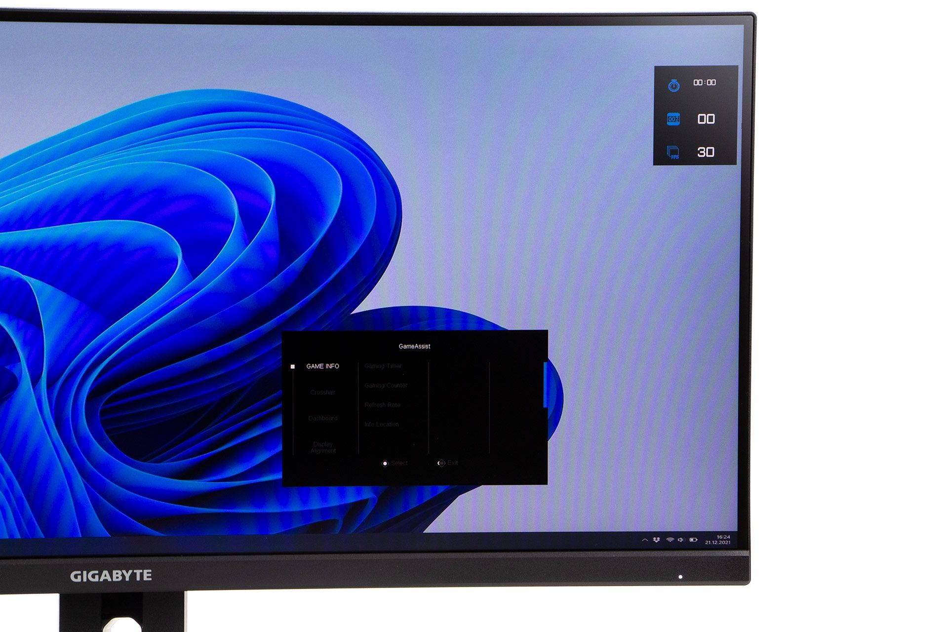 Gigabyte M34WQ - panel gracza