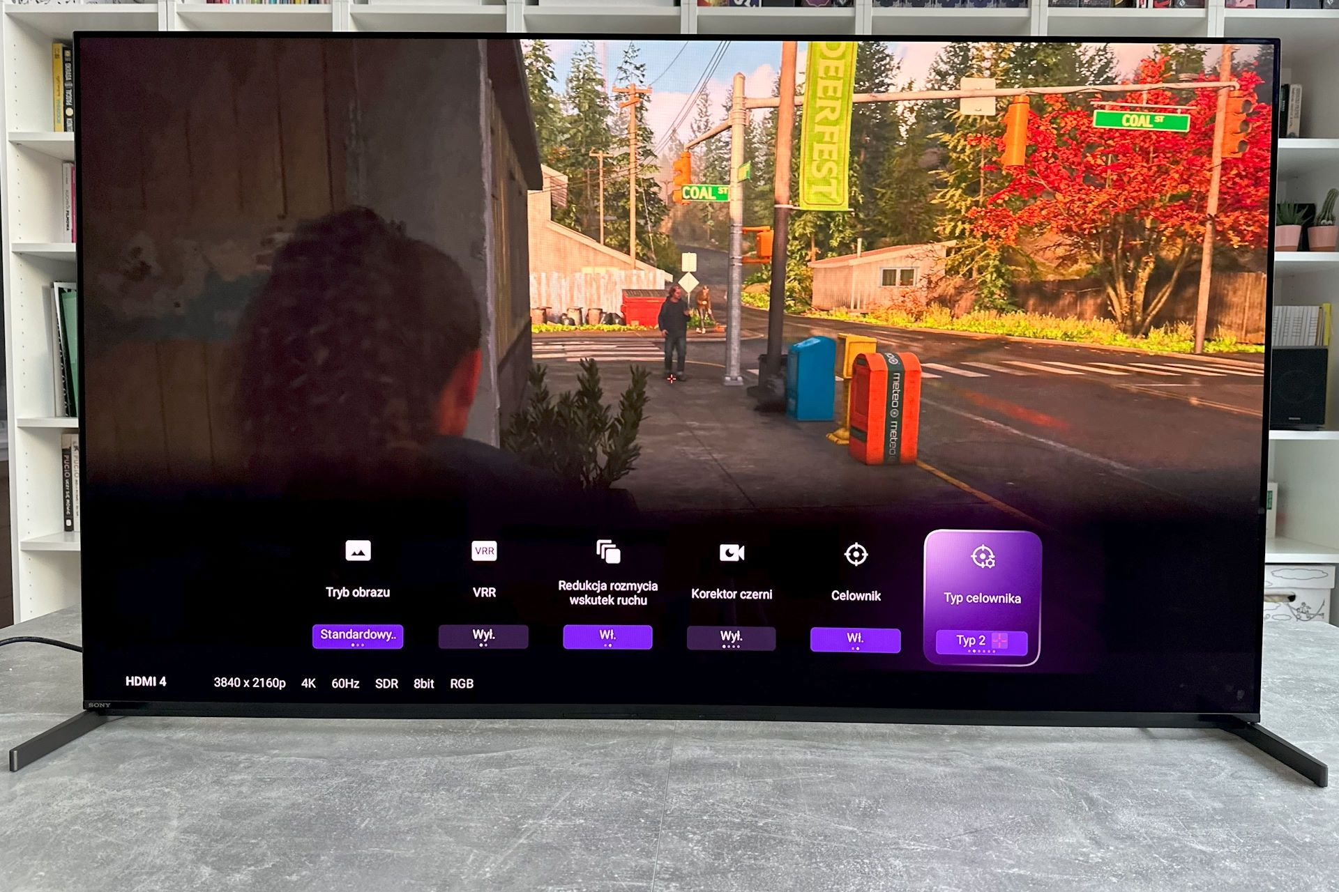 Sony Bravia XR-55A95L - panel gracza