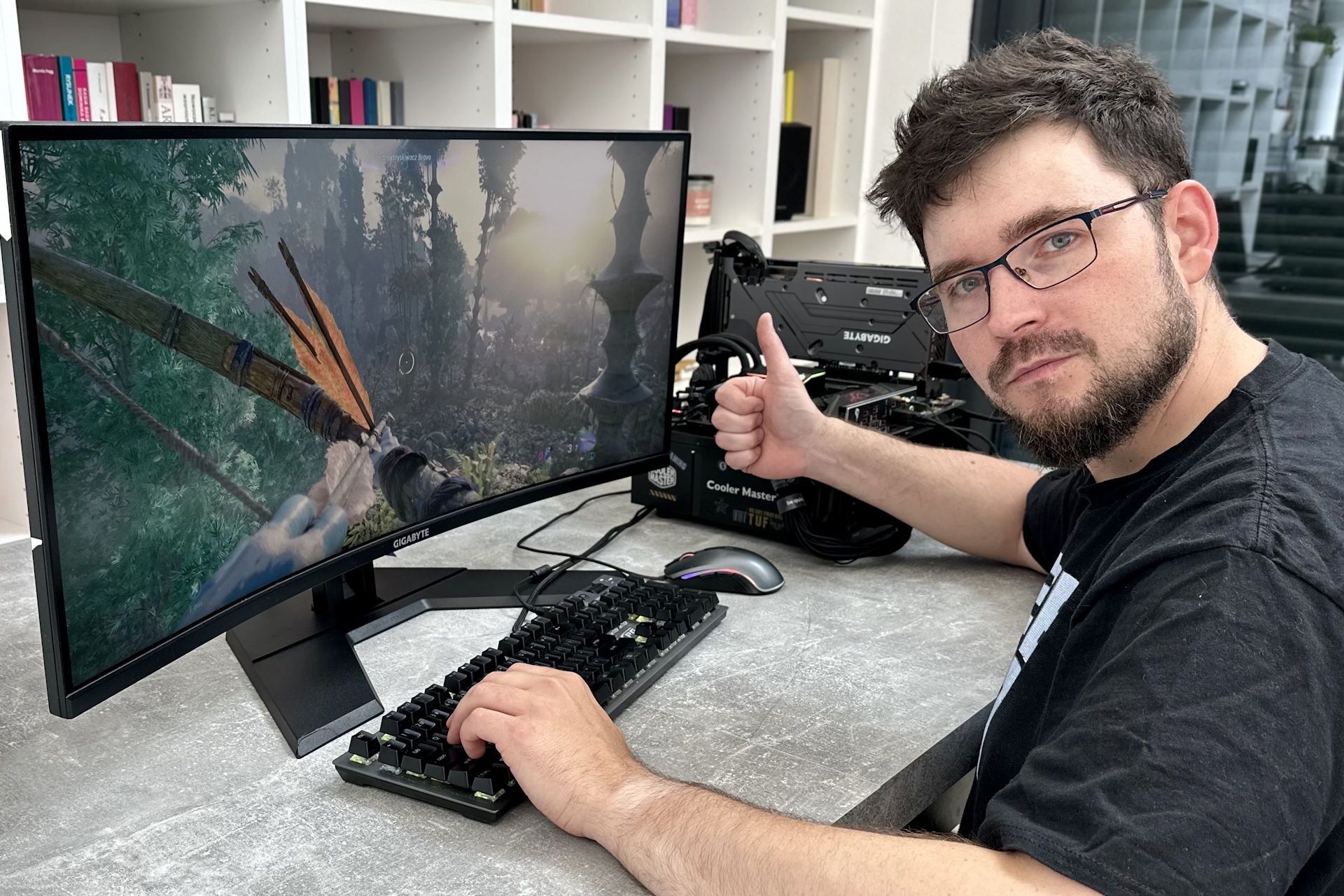 Gigabyte Radeon RX 7900 GRE Gaming OC - Wojtek poleca monitor Gigabyte GS34WQC