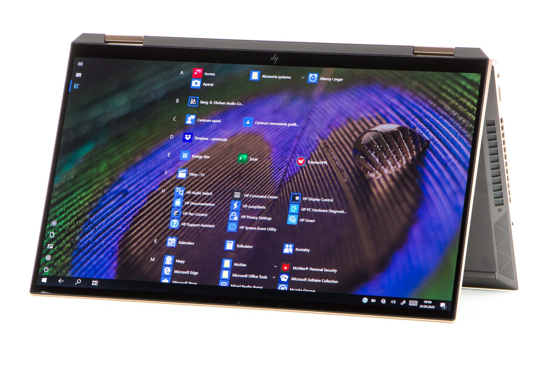 HP Spectre x360 15 - obracany ekran