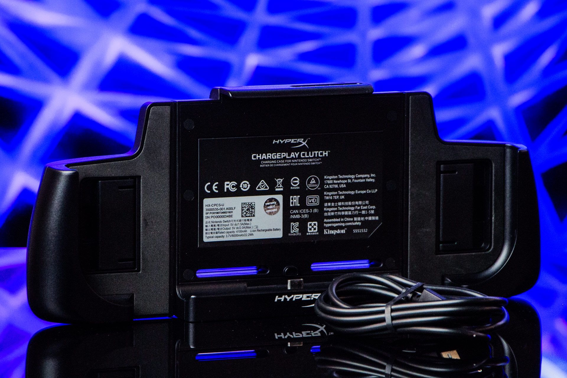 HyperX ChargePlay Clutch - zawartość pudełka