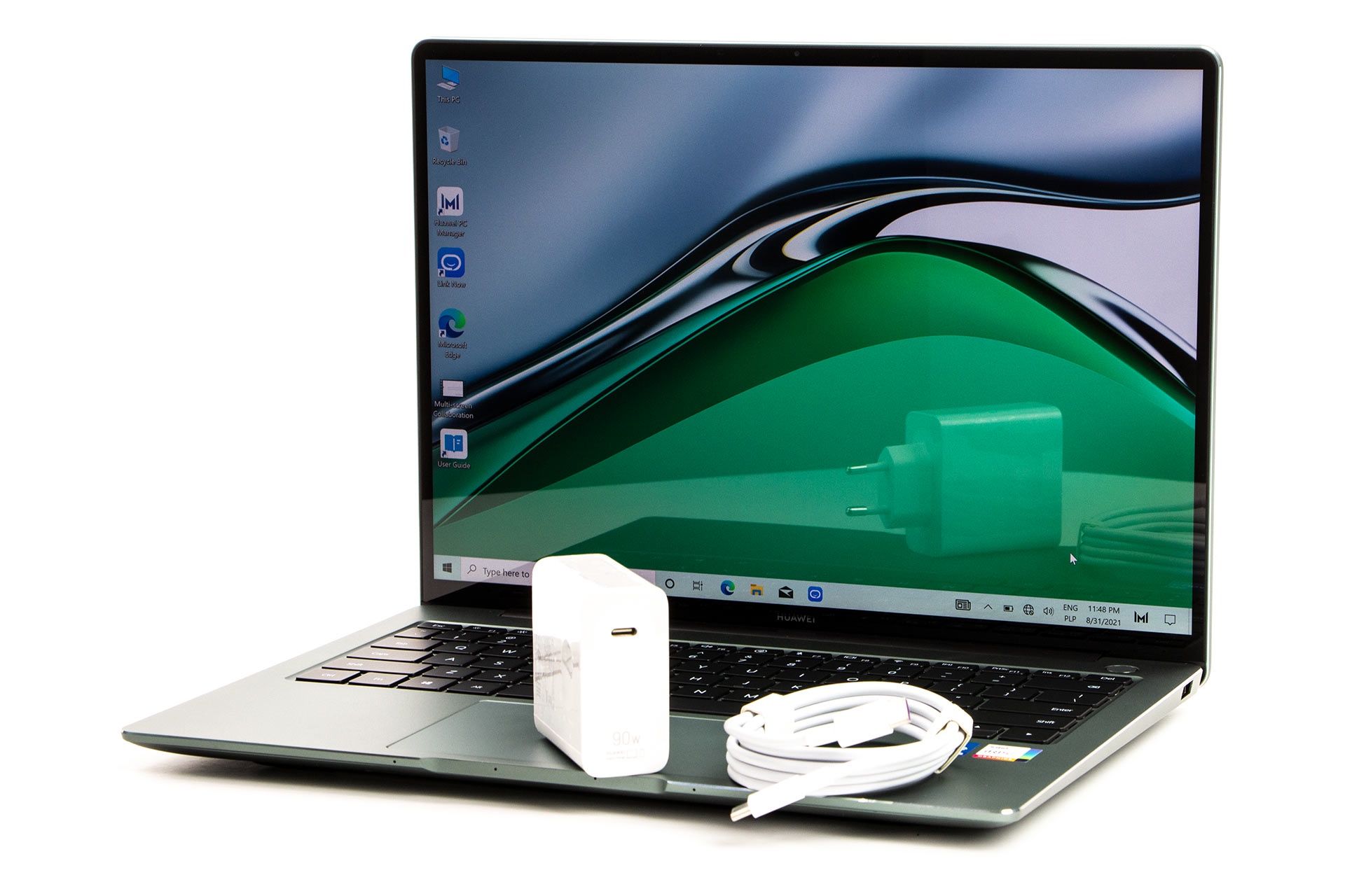 Huawei MateBook 14s - z półprofilu