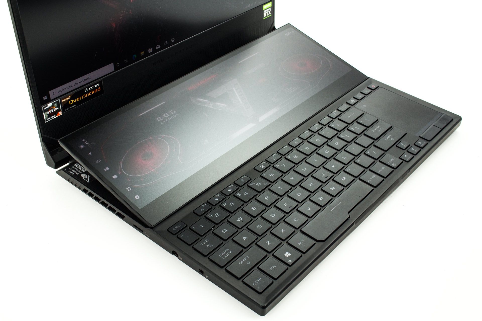 ASUS ROG Zephyrus Duo 15 GX551Q - topowy laptop dla gracza