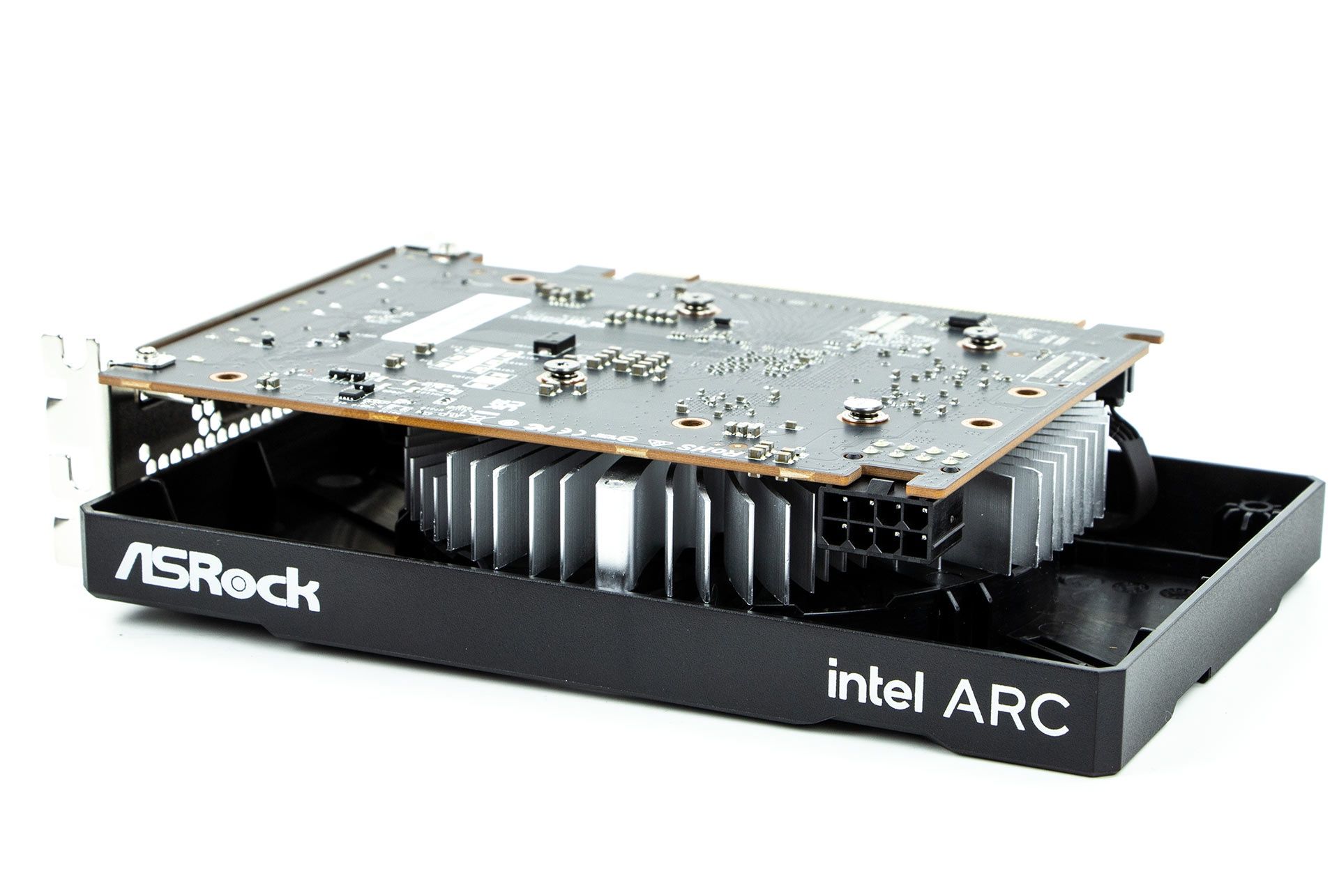 ASRock ARC A380 Challenger ITX - złacze zasilania