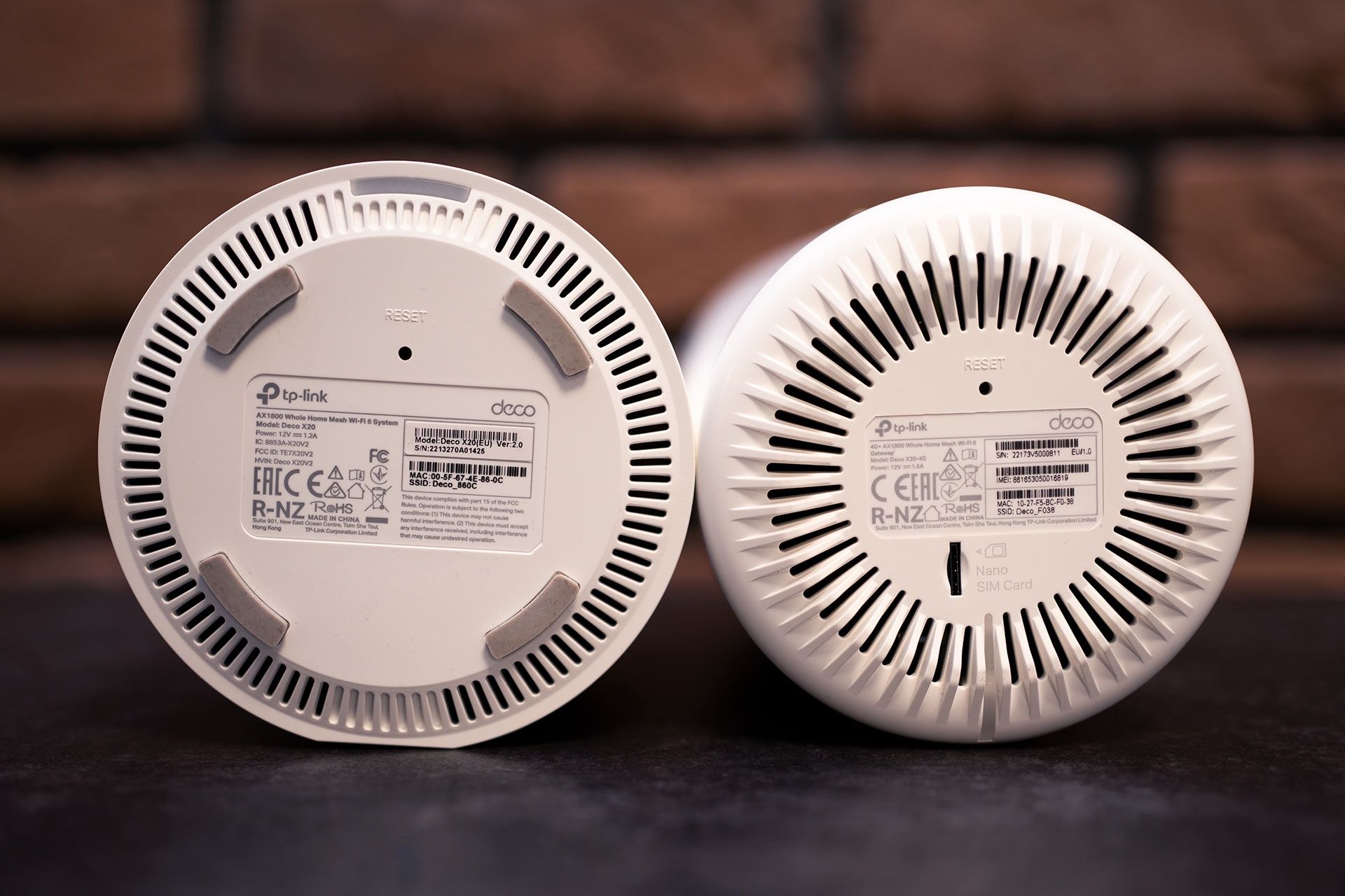 TP-Link Deco X20 - od spodu