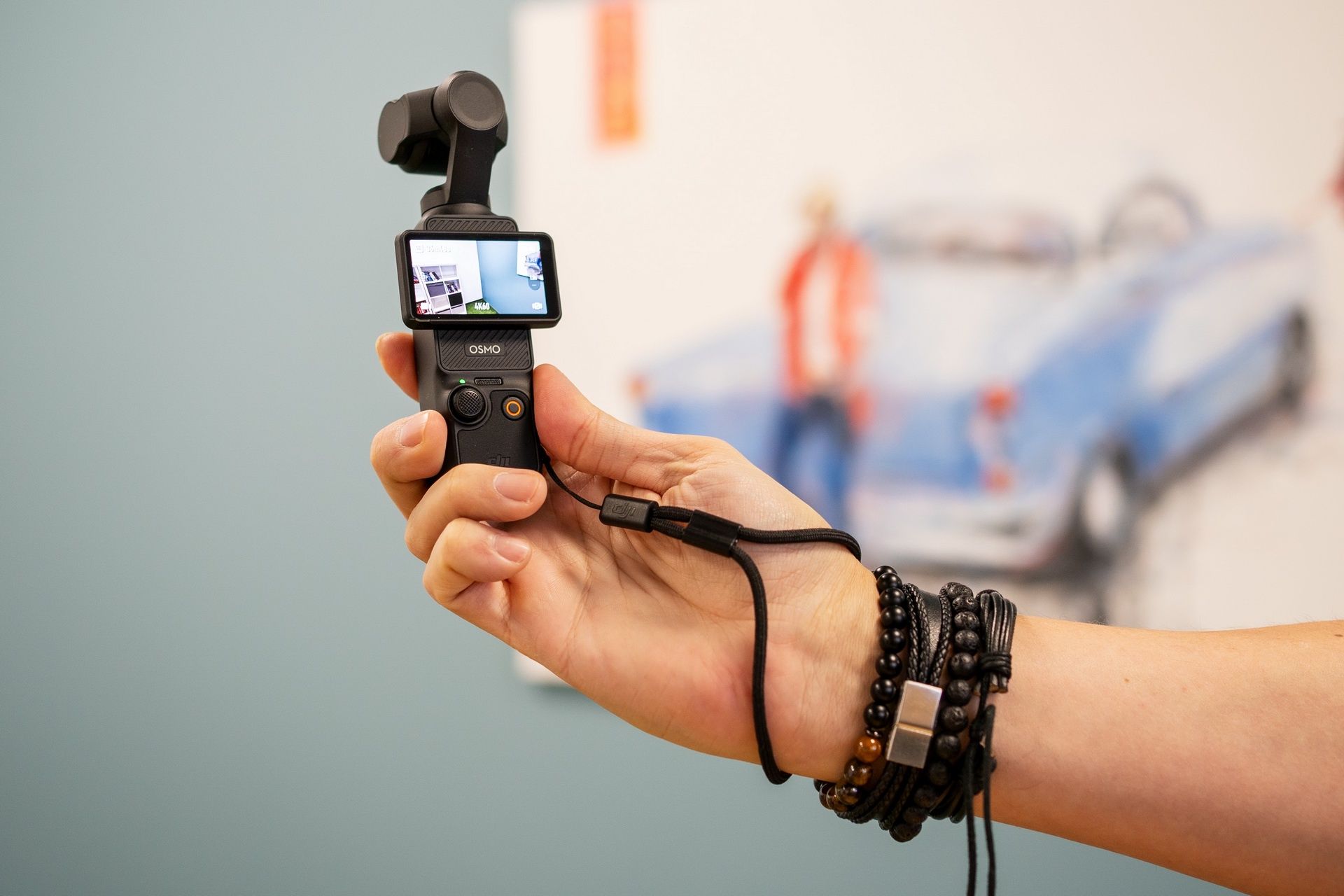 Dji Osmo Pocket 3 - kamerka w dłoni