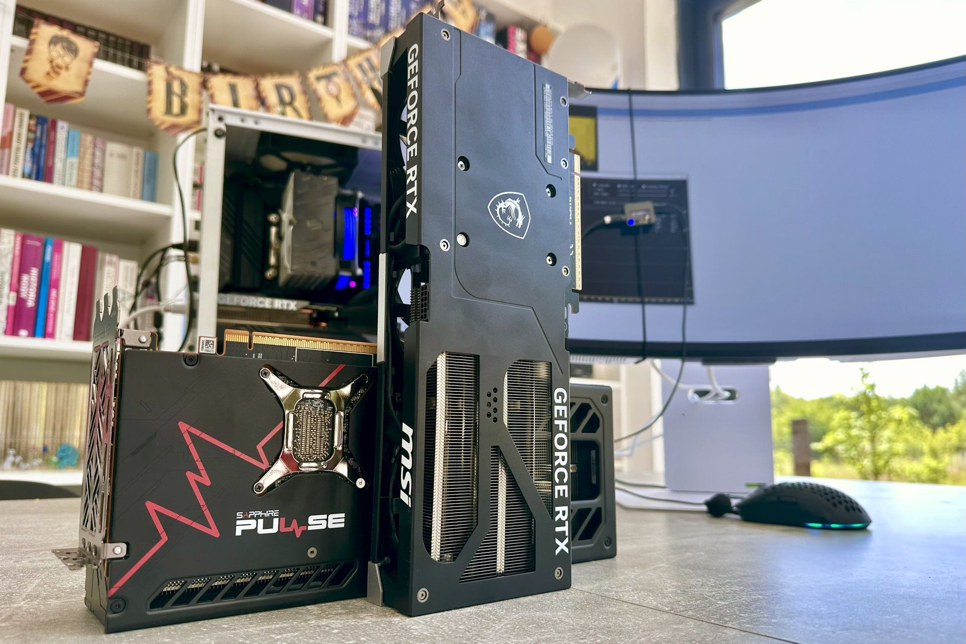 Testy opóźnień z NVIDIA LDAT - karty graficzne użyte w testach
