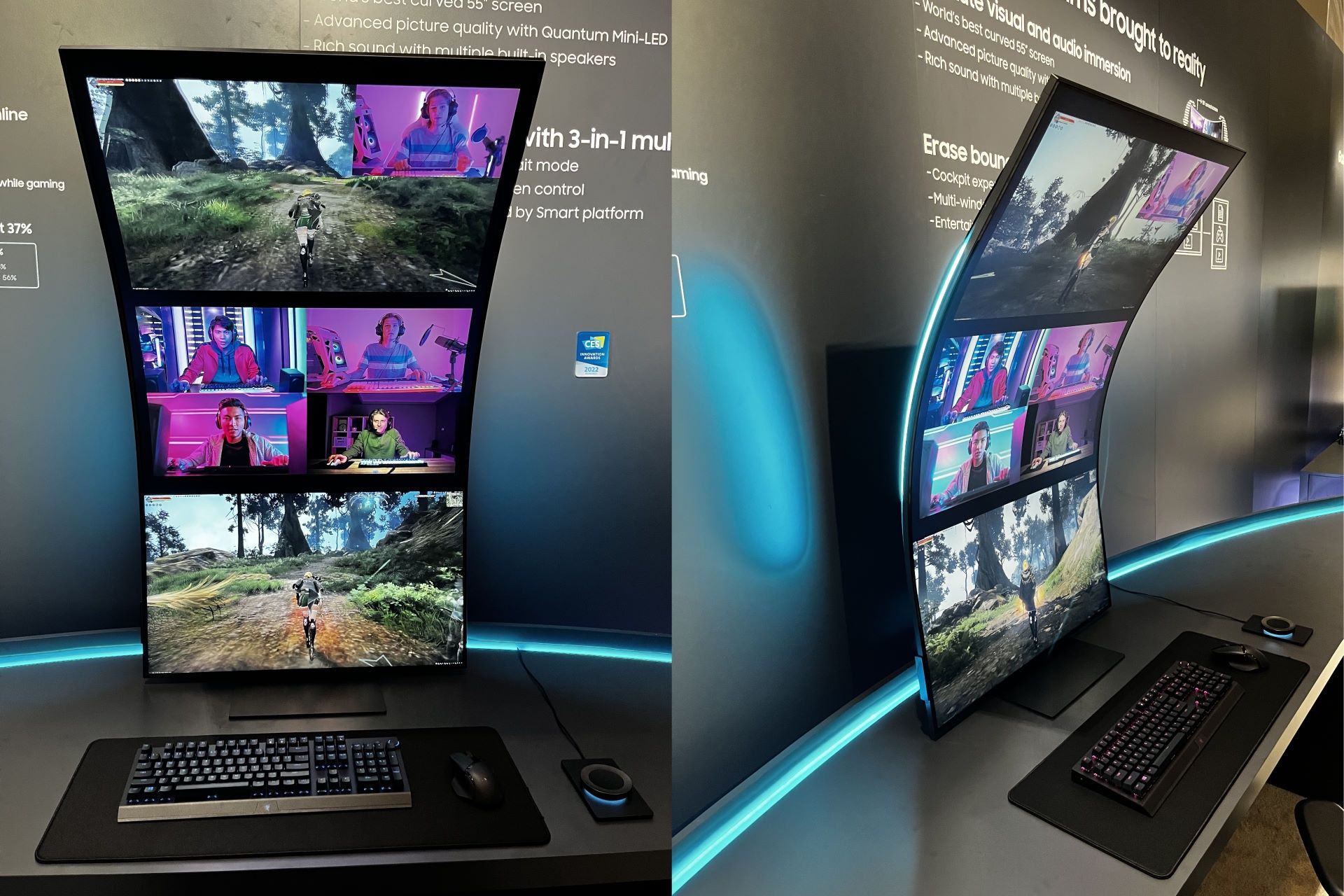 Samsung Odyssey Ark 55 cali