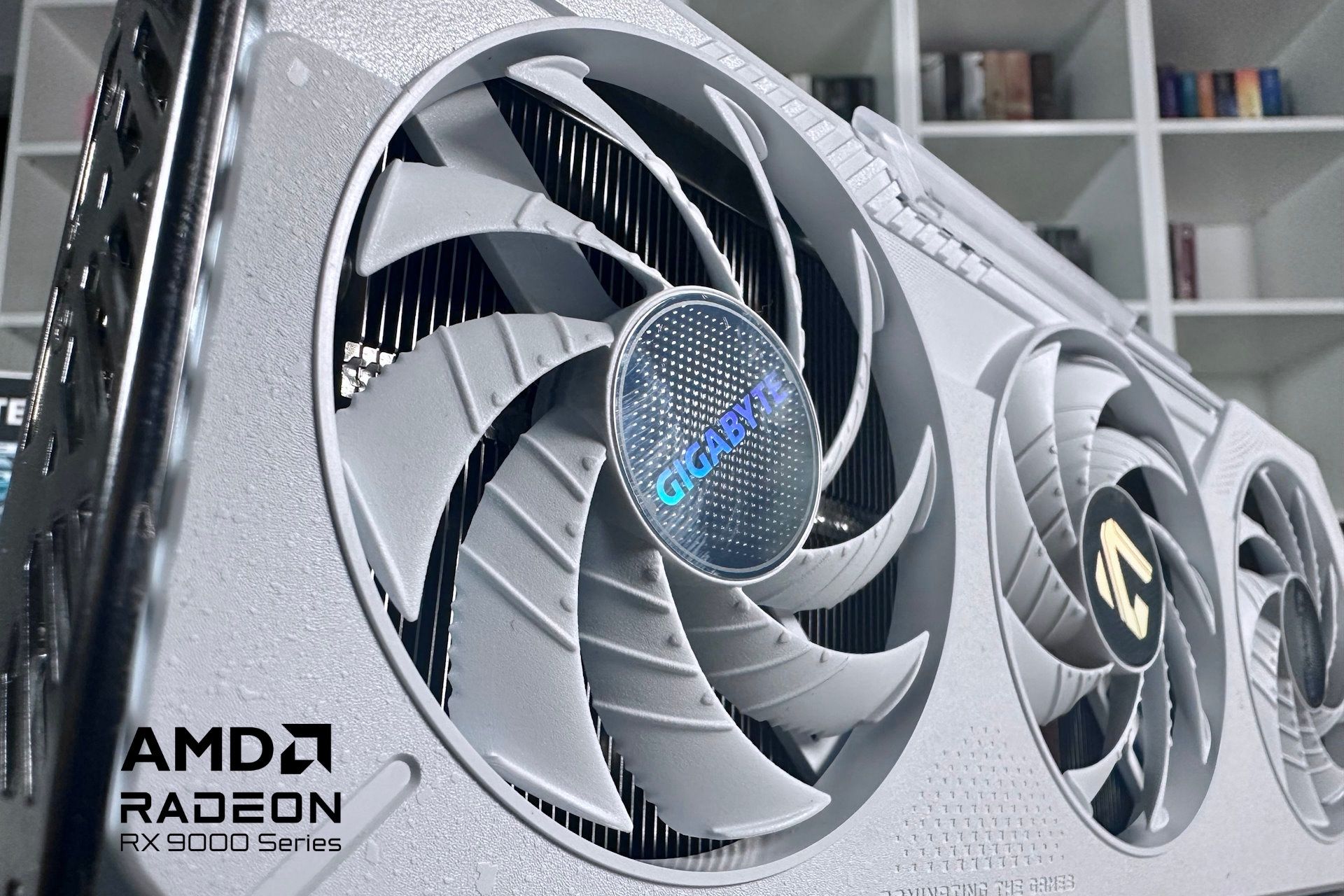 GIGABYTE Radeon RX 9060 XT Gaming OC 16G ICE - wentylator