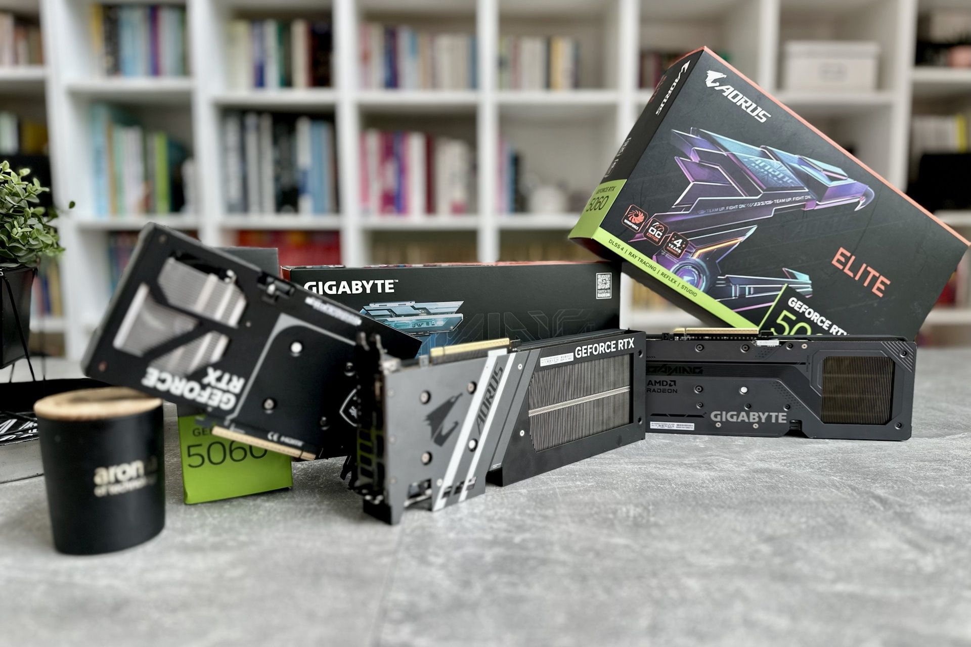 Karty z 2025 wyposażone w 8 GB vRAM - na pudełkach