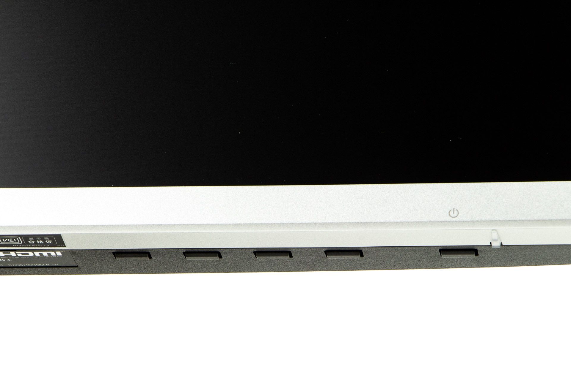 HP M24fd - przyciski
