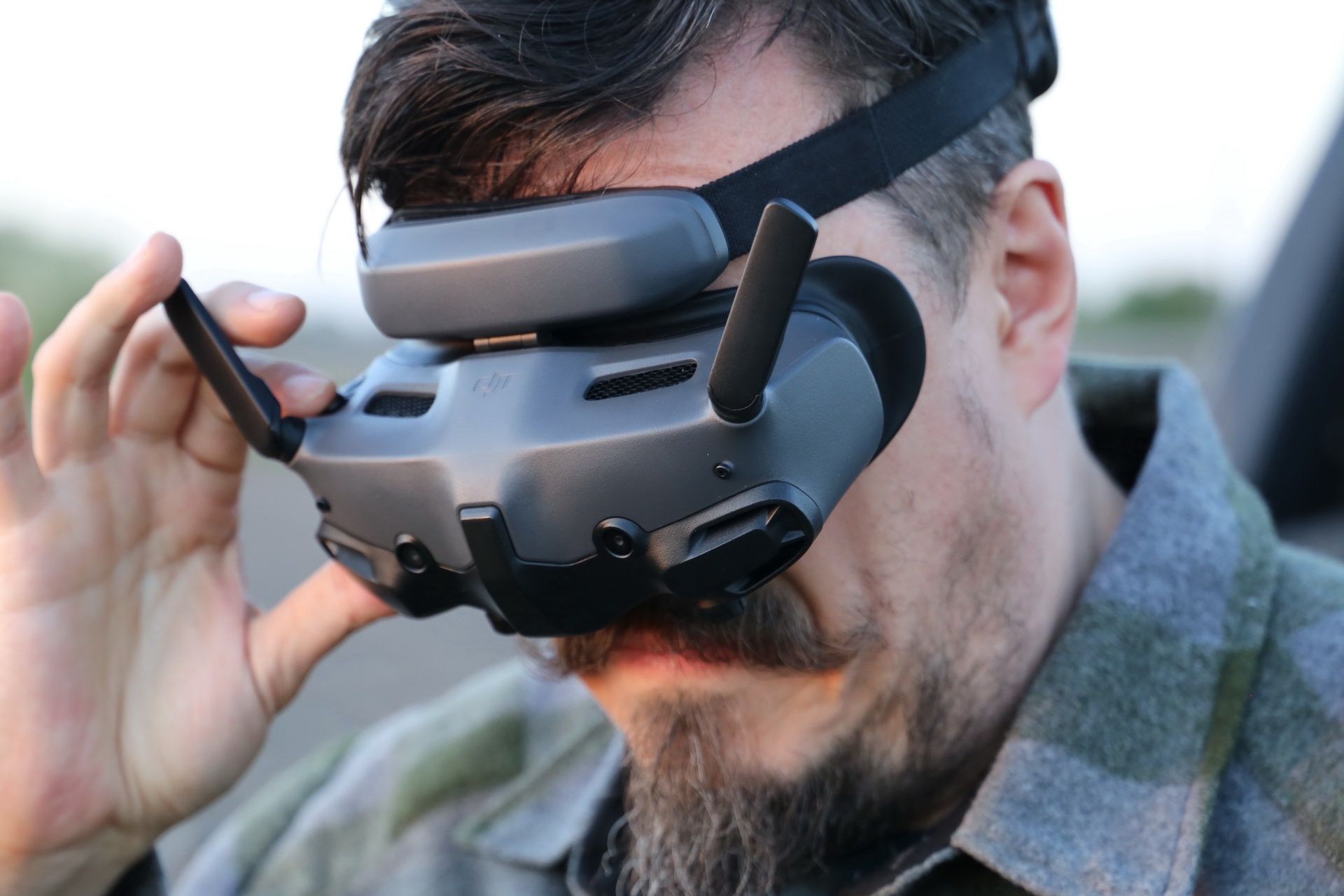 Dji Avata 2 - Dji Goggles 3 na twarzy