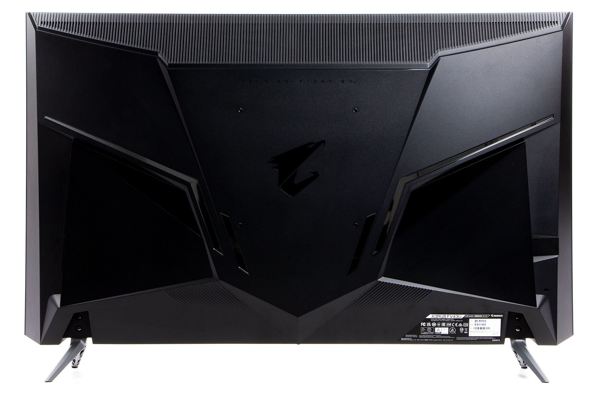 Gigabyte Aorus FV43U - z tyłu