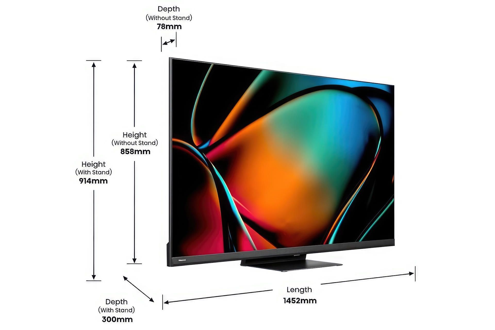 Hisense Mini-LED - zgrabna sylwetka