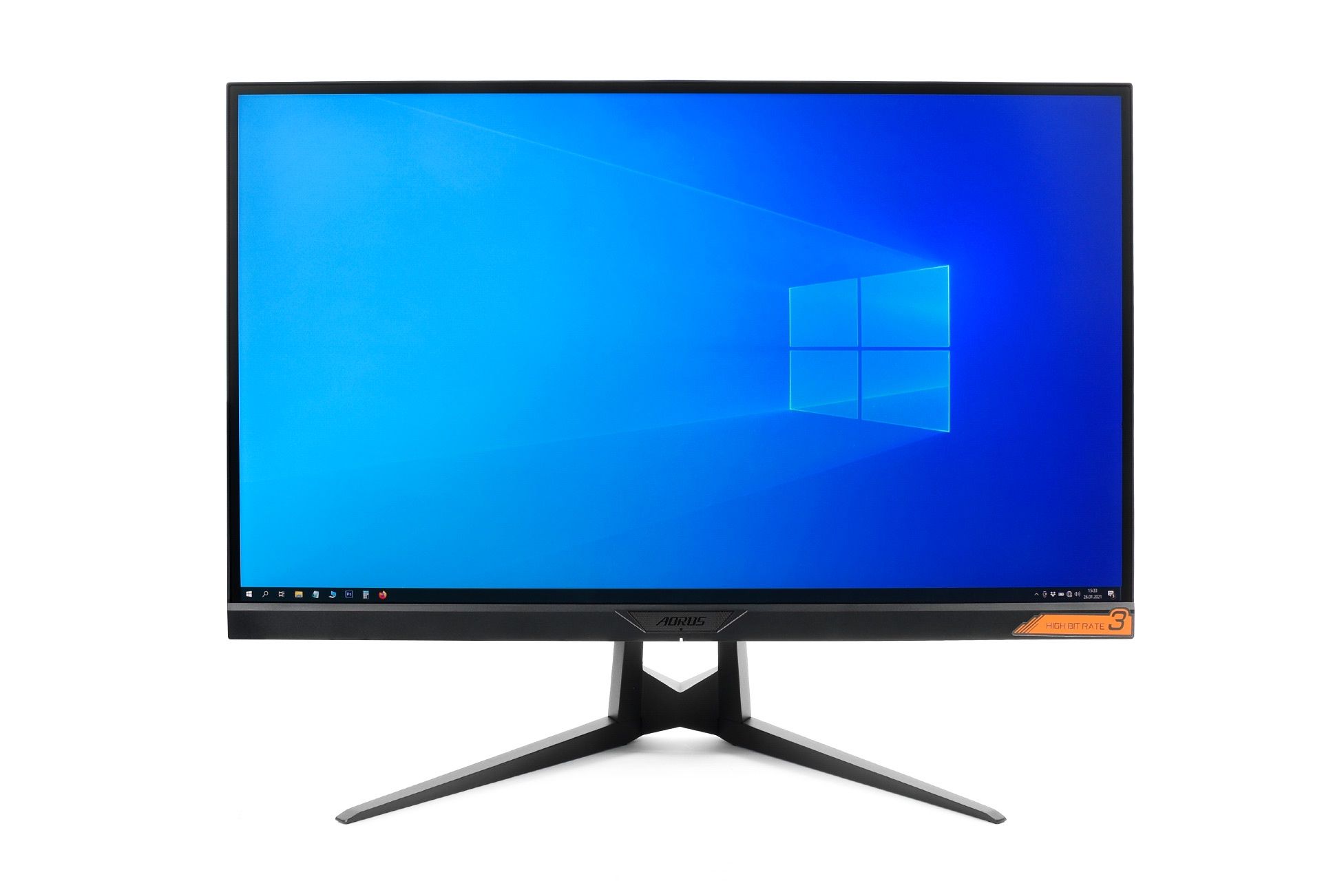 Gigabyte Aorus FI27Q-X - widok od przodu