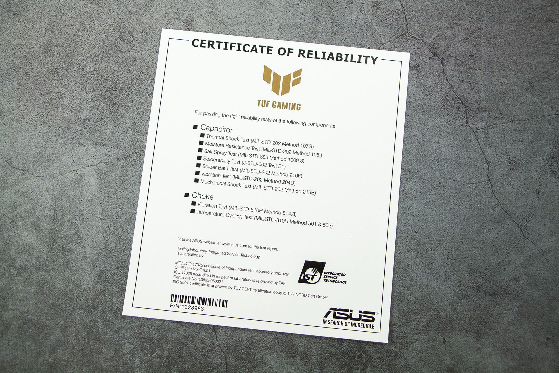 ASUS TUF Gaming 850W Gold