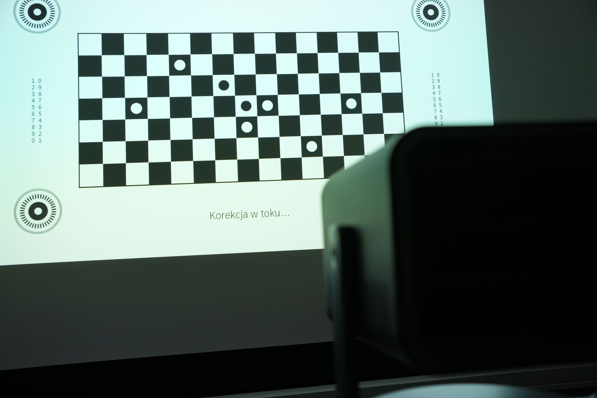 Hisense C2 Ultra - kalibrackja geometrii