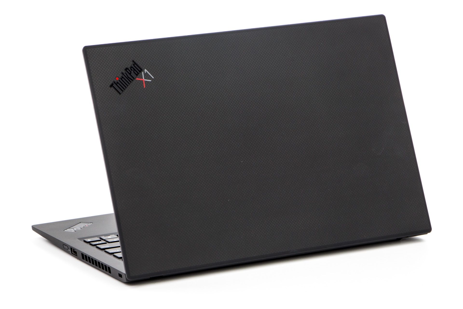 Lenovo ThinkPad X1 Carbon 8 - siatka z włókna węglowego na pokrywie