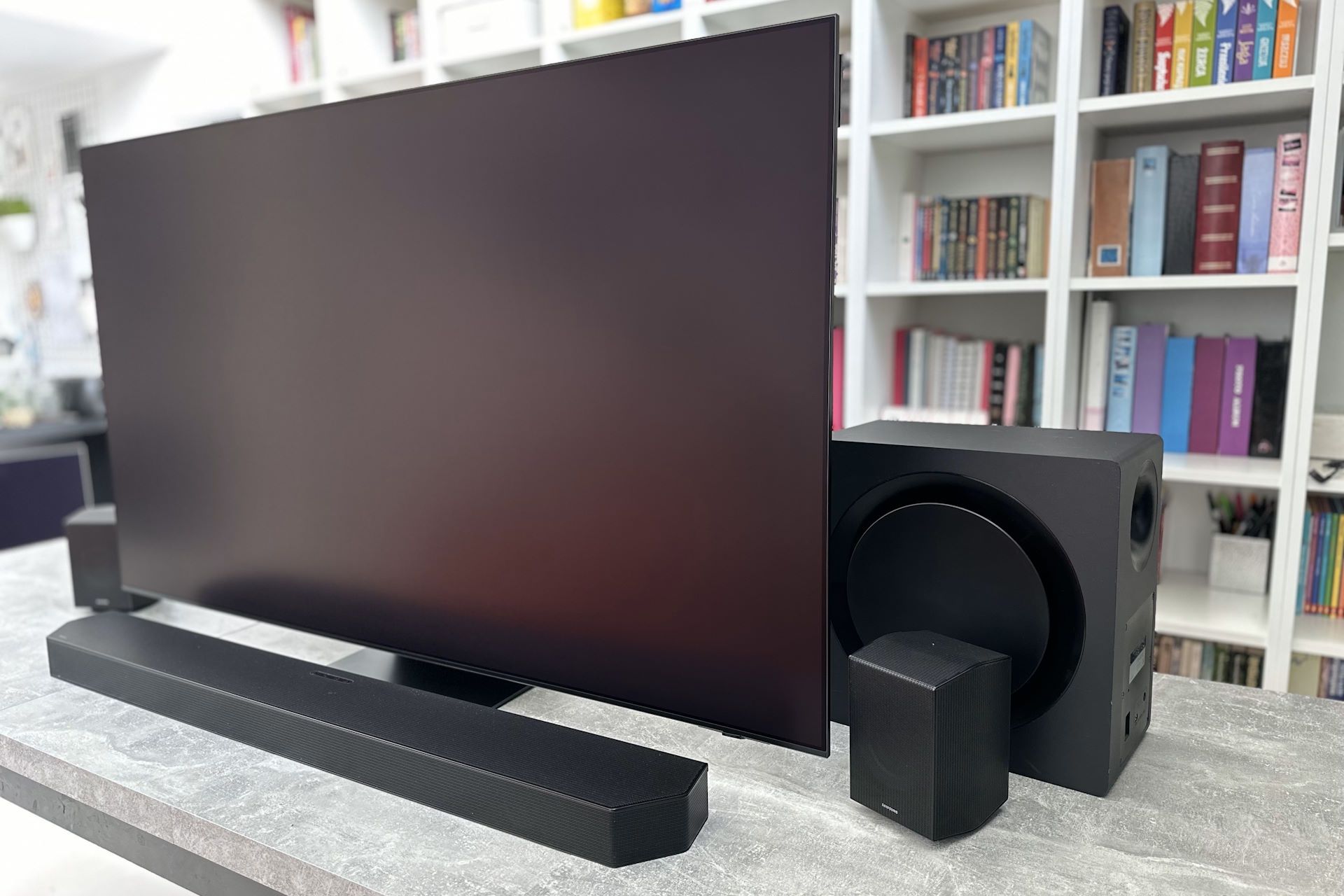 Samsung OLED S95D - w zestawie z soundbarem Samsung S990B