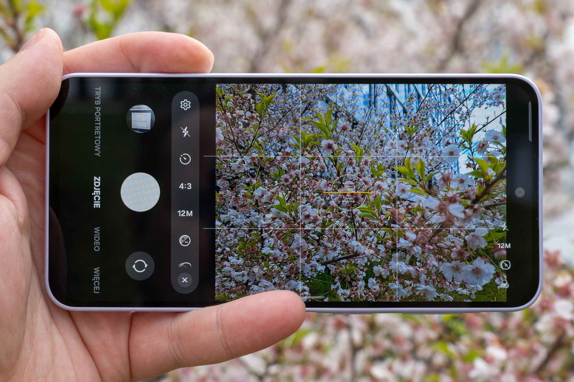Aplikacja aparatu w Samsungu Galaxy A37 5G